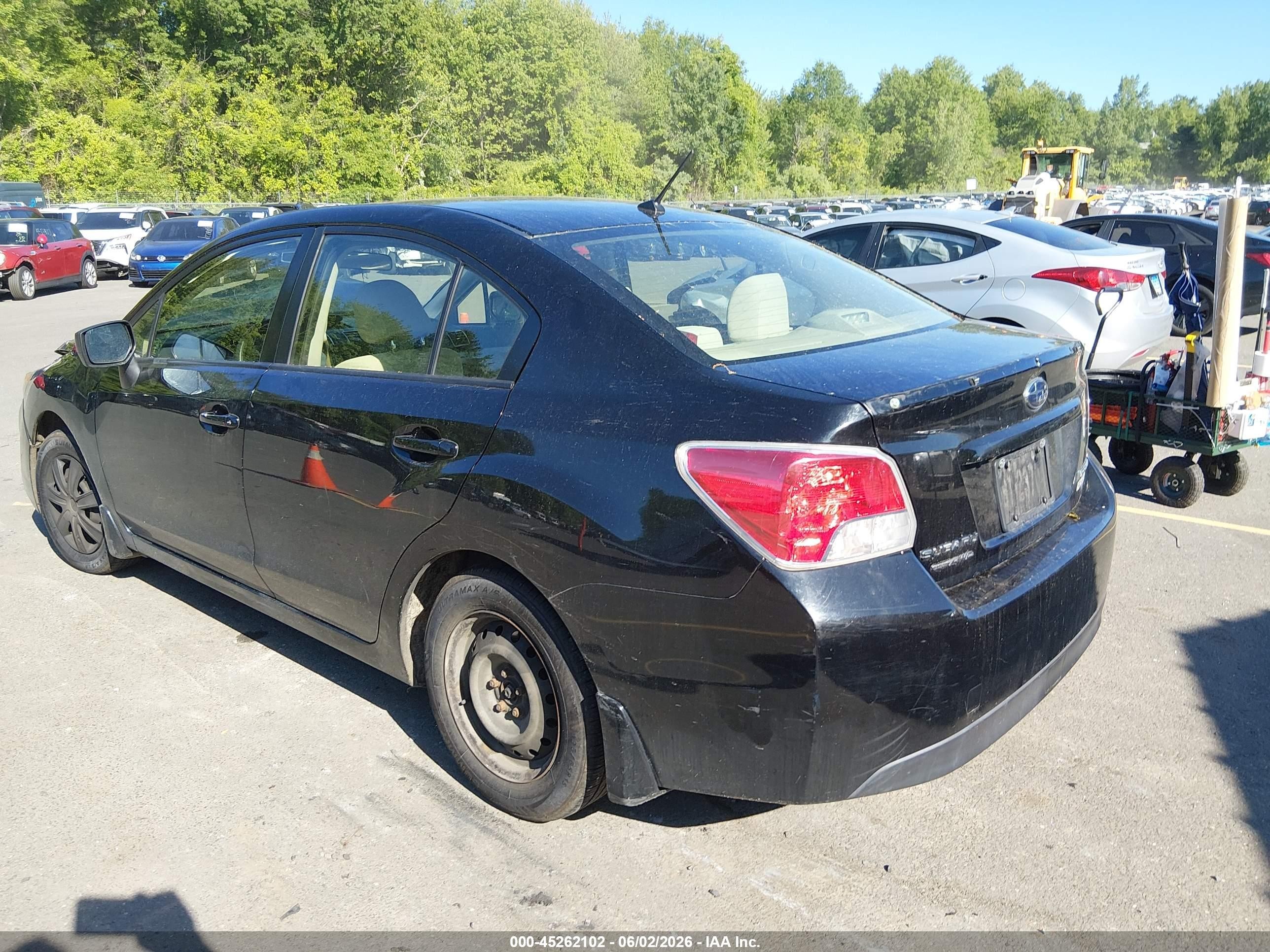 2015 Subaru Impreza 2.0i Black vin: JF1GJAA66FG017749