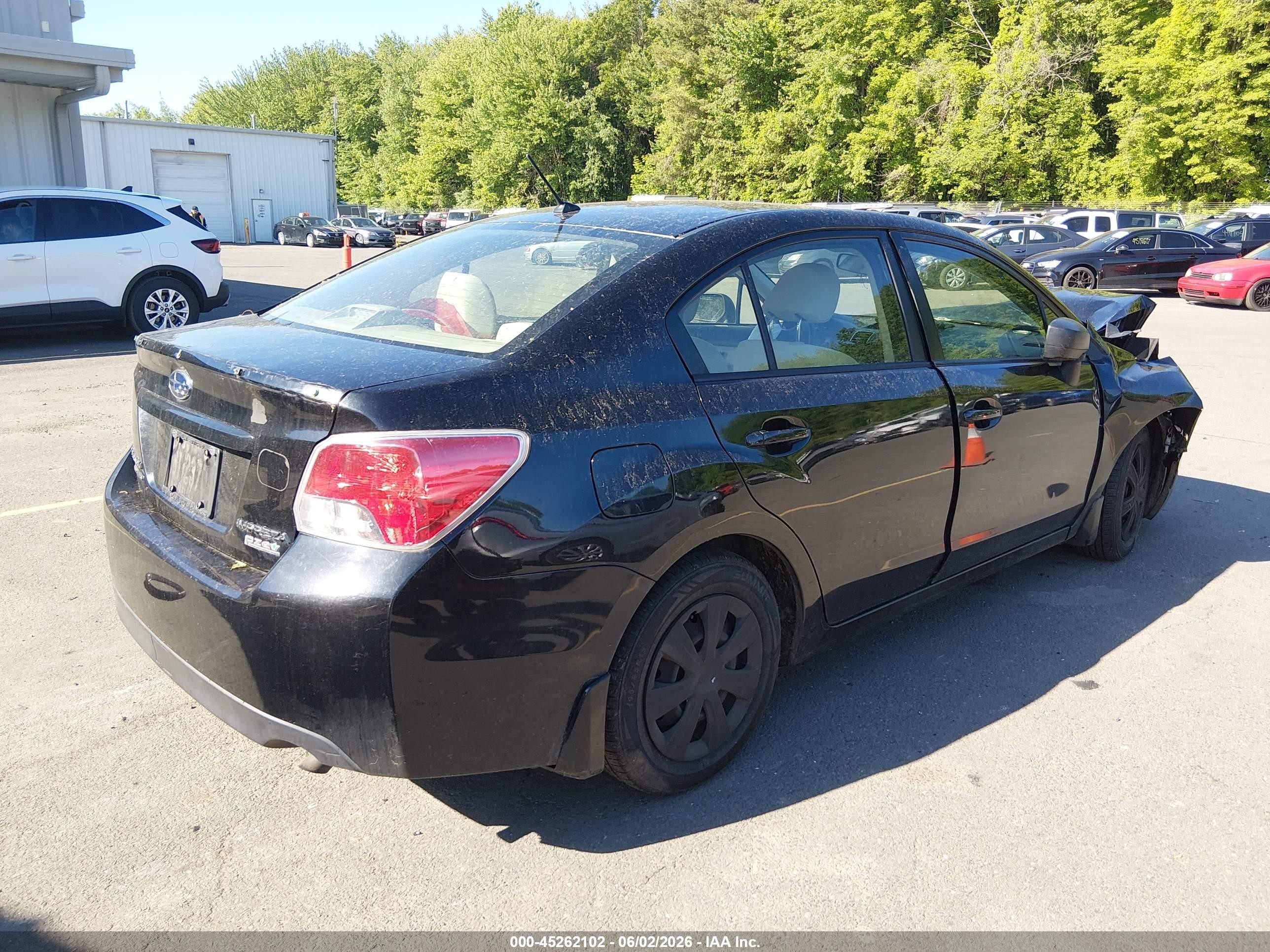 2015 Subaru Impreza 2.0i Black vin: JF1GJAA66FG017749
