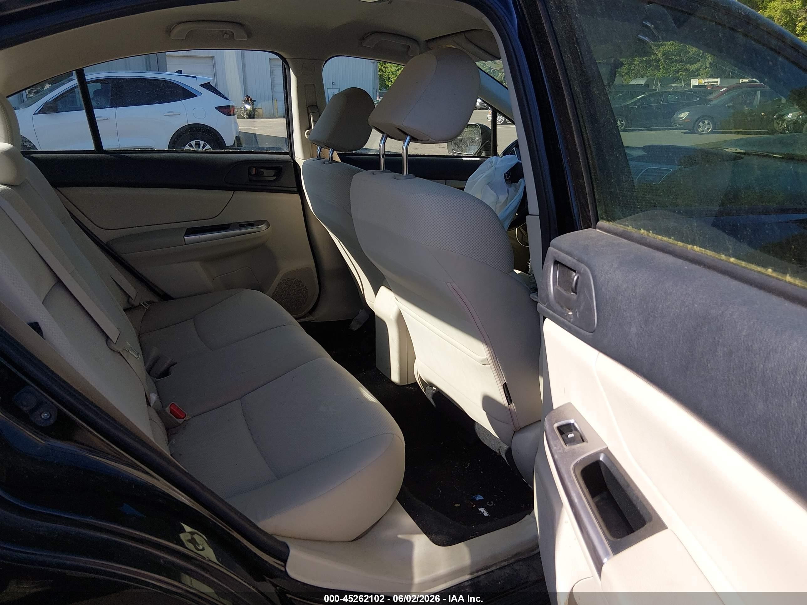 2015 Subaru Impreza 2.0i Black vin: JF1GJAA66FG017749