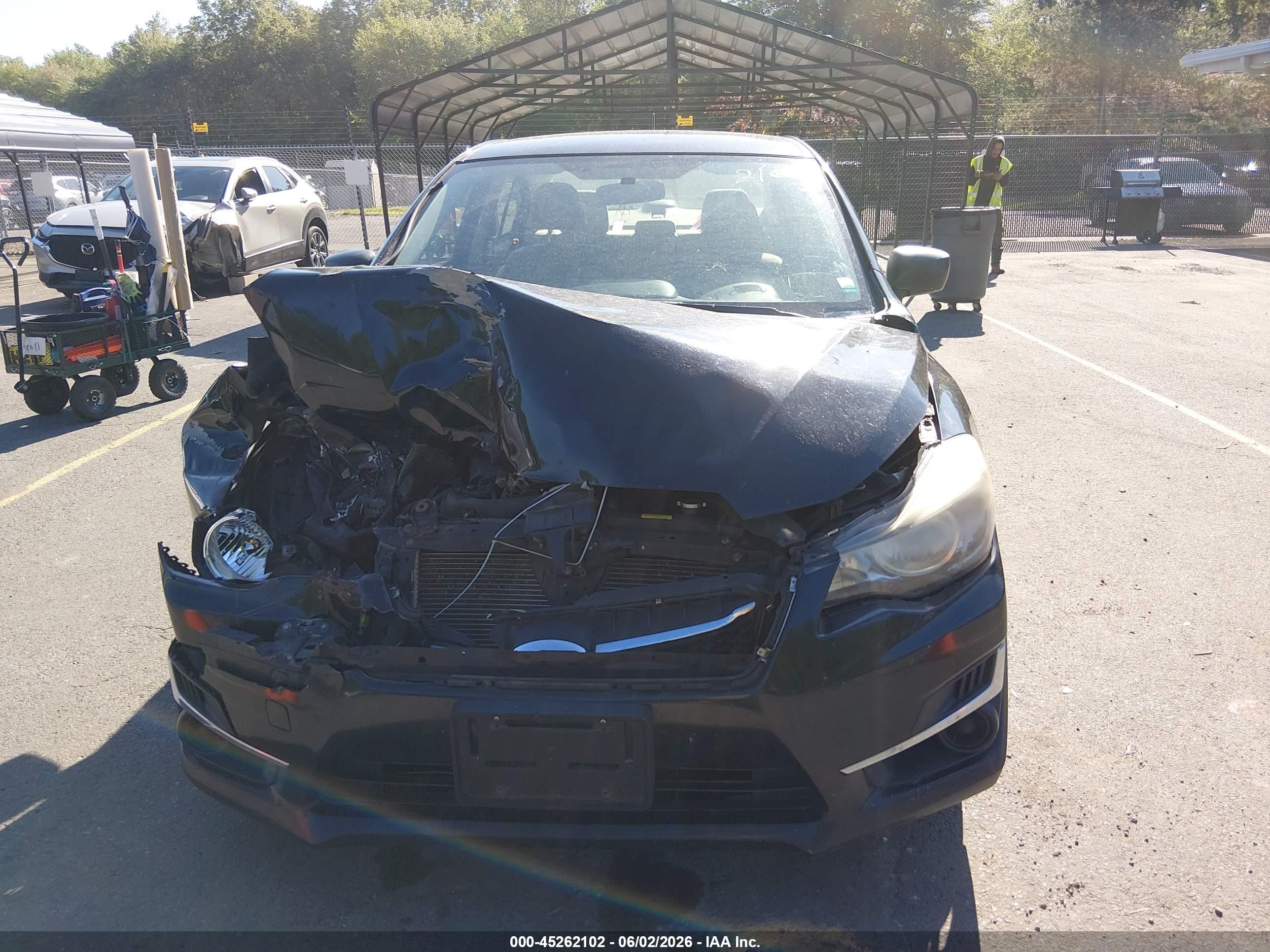 2015 Subaru Impreza 2.0i Black vin: JF1GJAA66FG017749