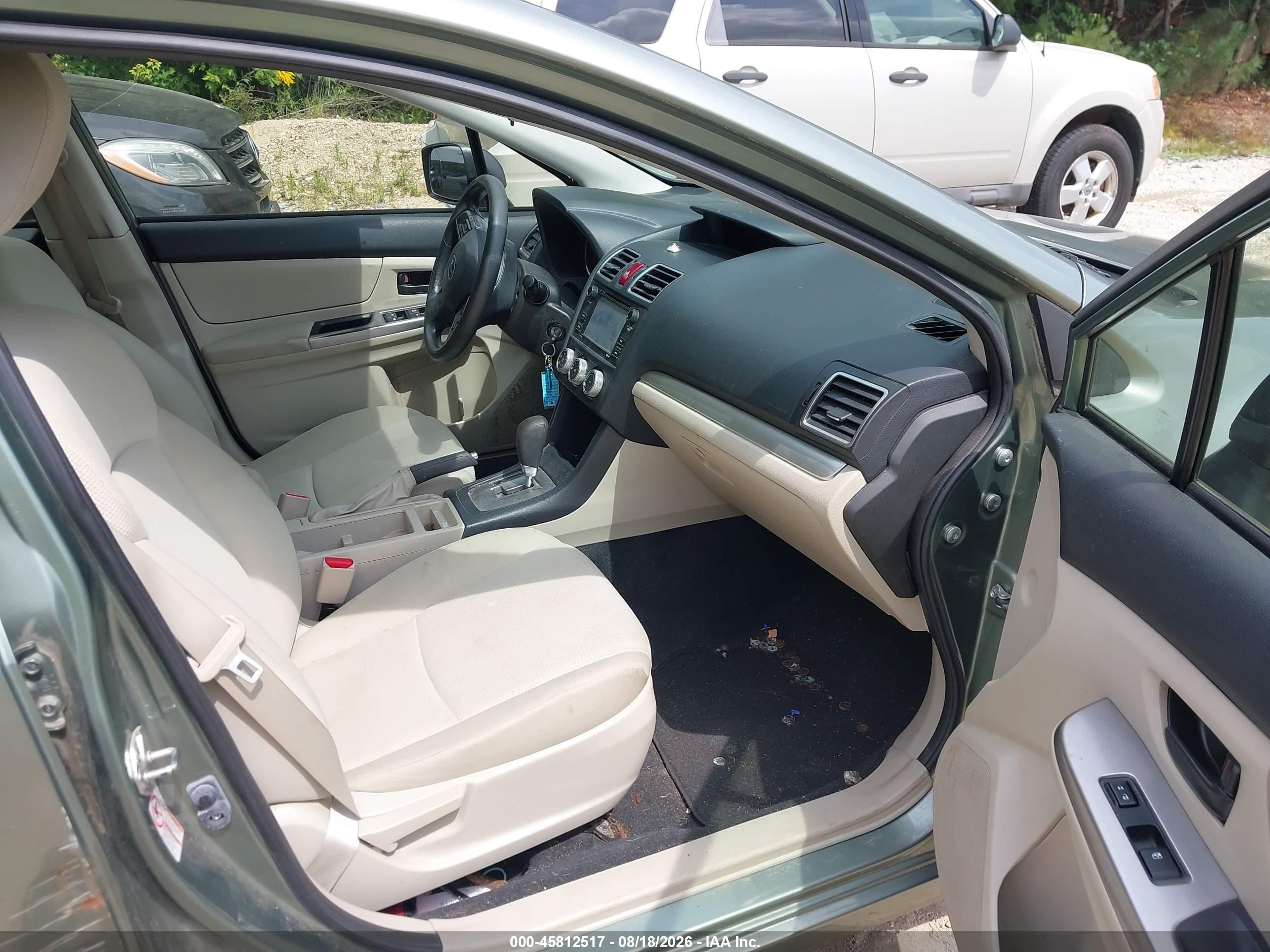 2015 Subaru Impreza 2.0i Green vin: JF1GJAA66FH002713