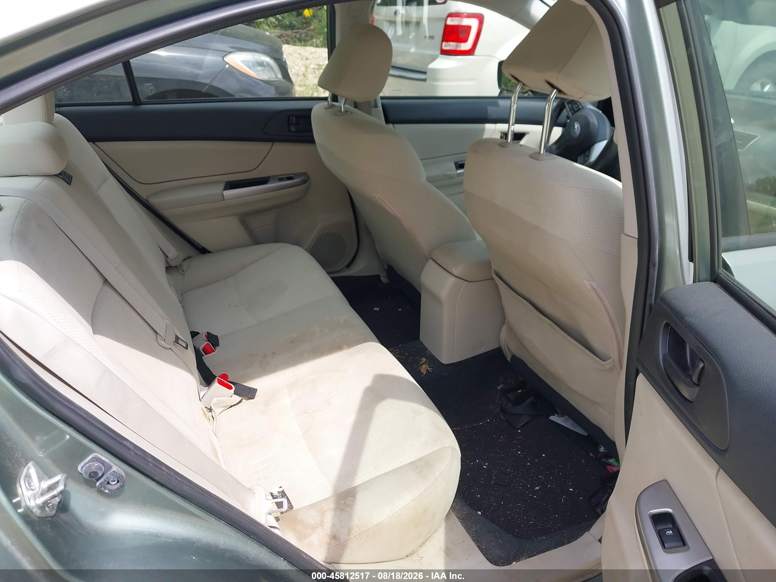 2015 Subaru Impreza 2.0i Green vin: JF1GJAA66FH002713
