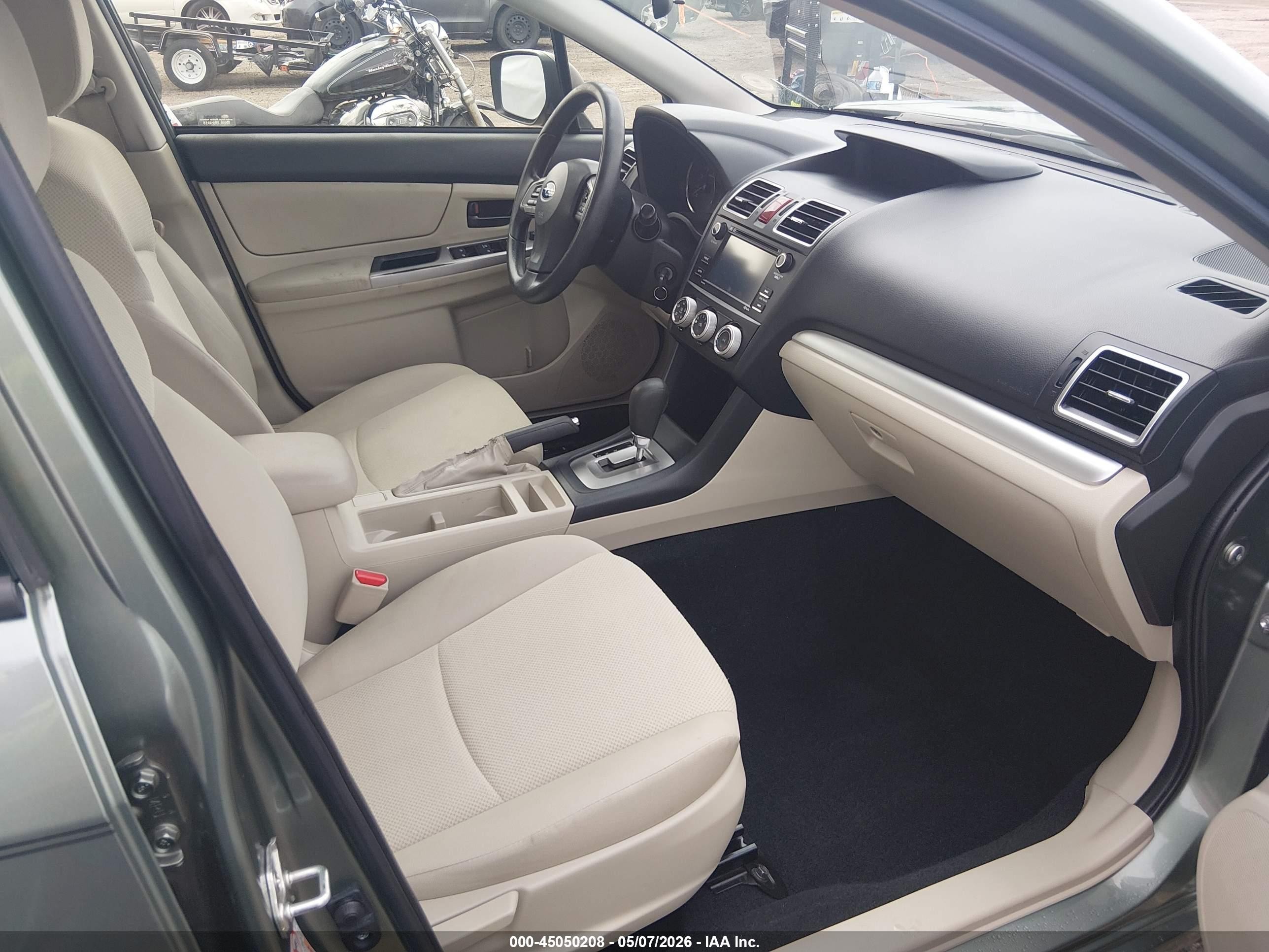 2015 Subaru Impreza 2.0i Green vin: JF1GJAA66FH010214