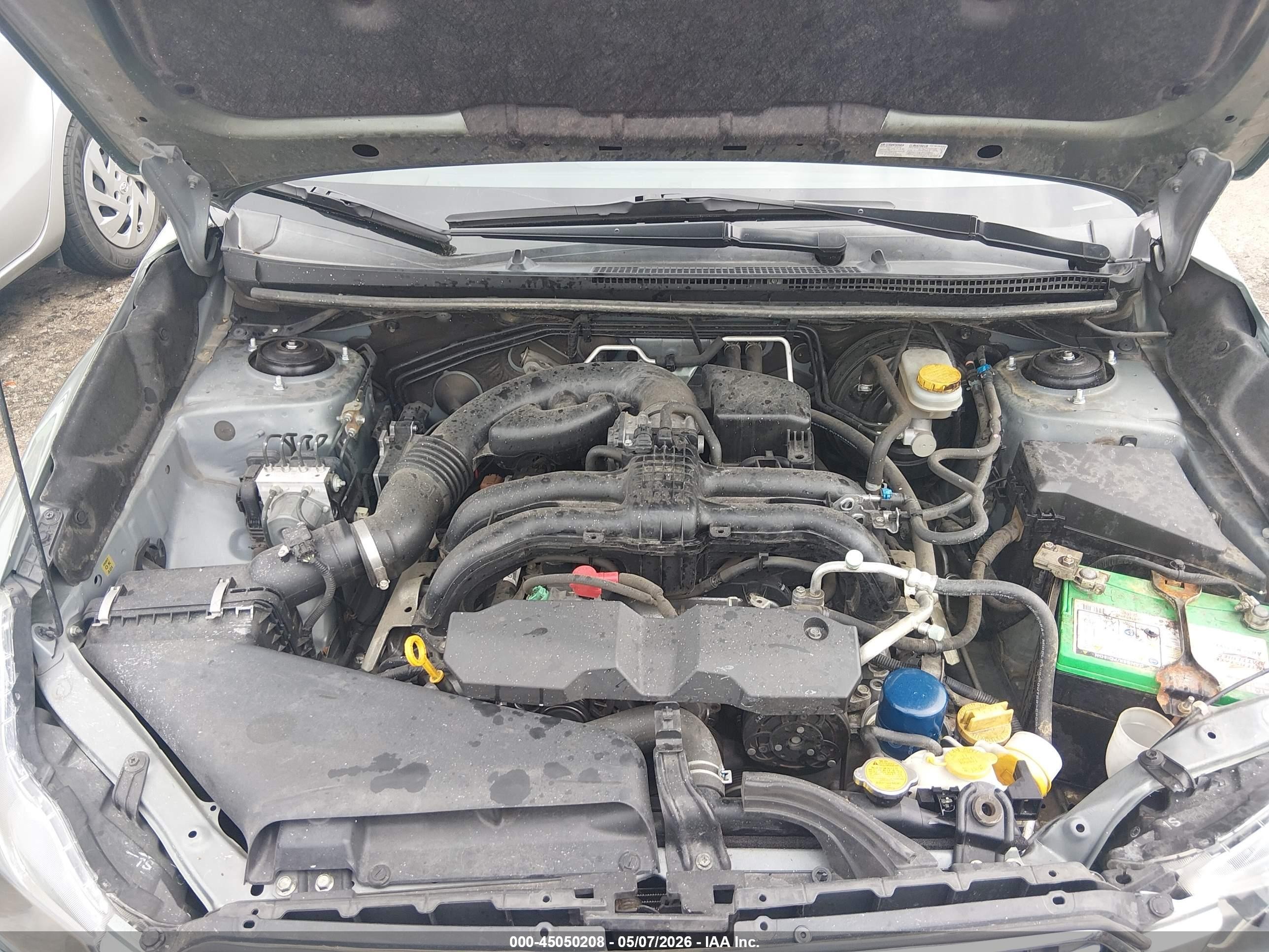 2015 Subaru Impreza 2.0i Green vin: JF1GJAA66FH010214