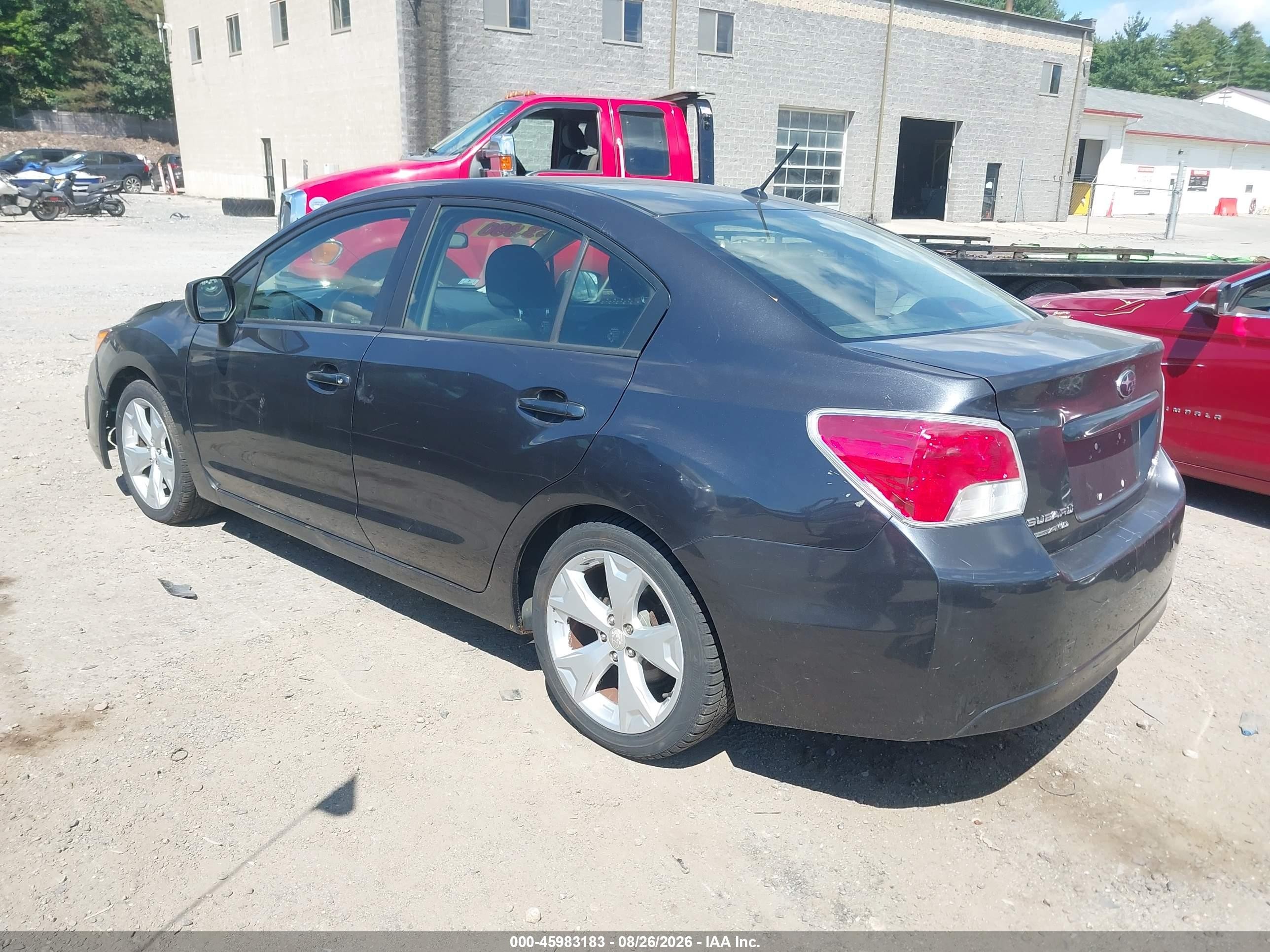 2012 Subaru Impreza 2.0i Gray vin: JF1GJAA67CH028684