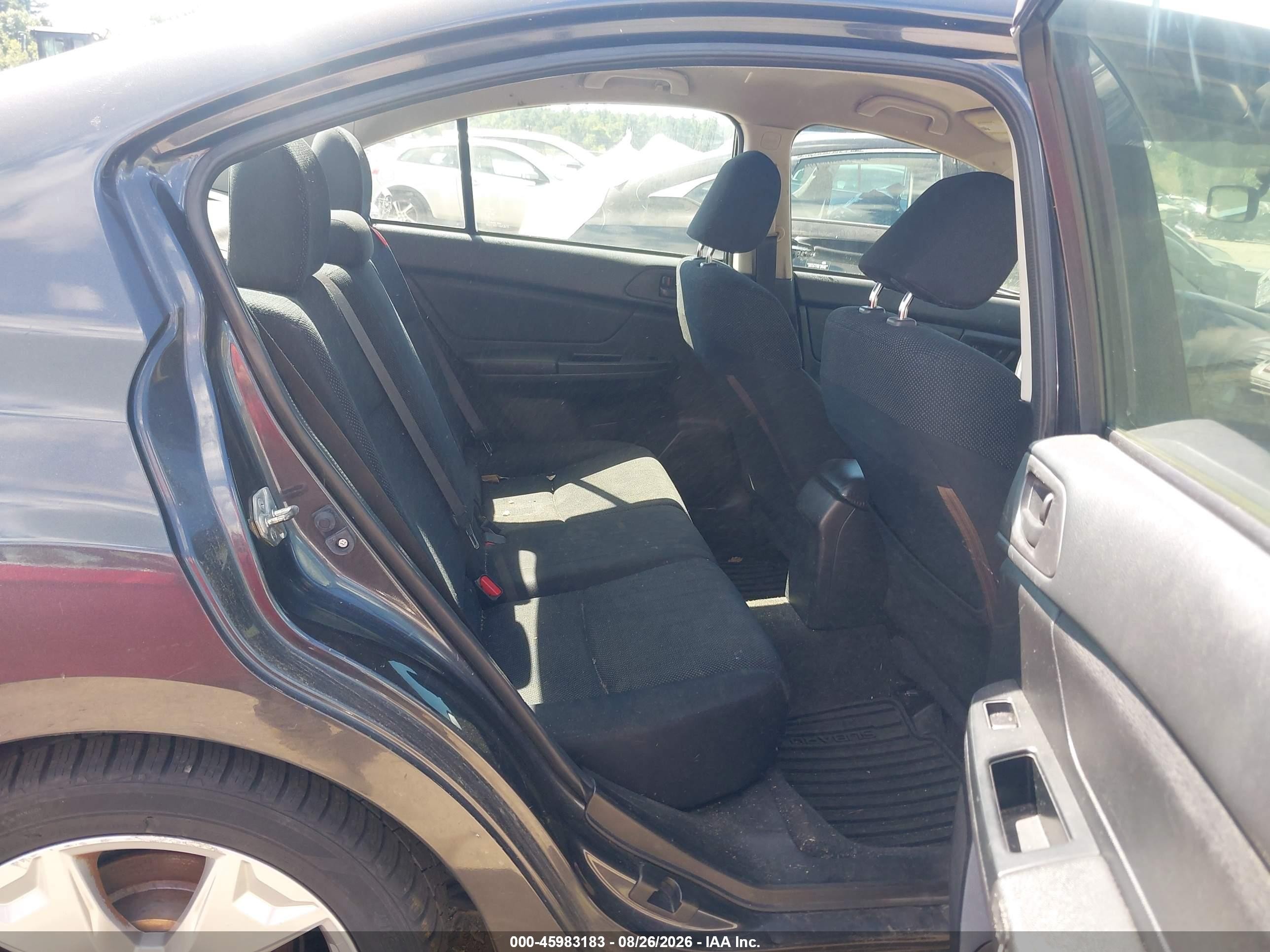 2012 Subaru Impreza 2.0i Gray vin: JF1GJAA67CH028684