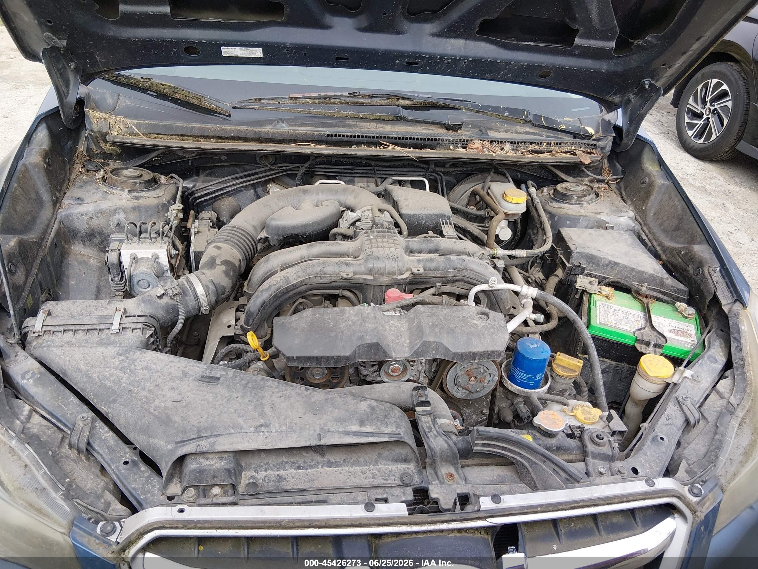 2013 Subaru Impreza 2.0i Blue vin: JF1GJAA67DG027591