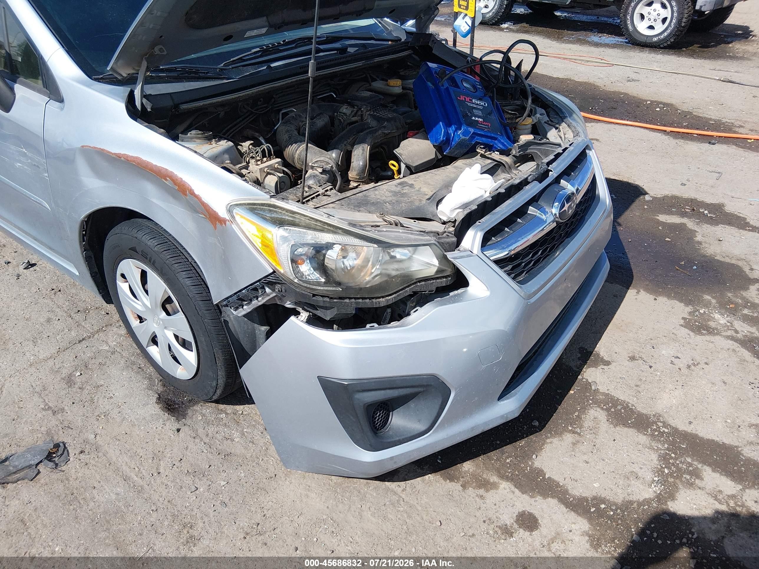 2013 Subaru Impreza 2.0i Black vin: JF1GJAA67DH019419