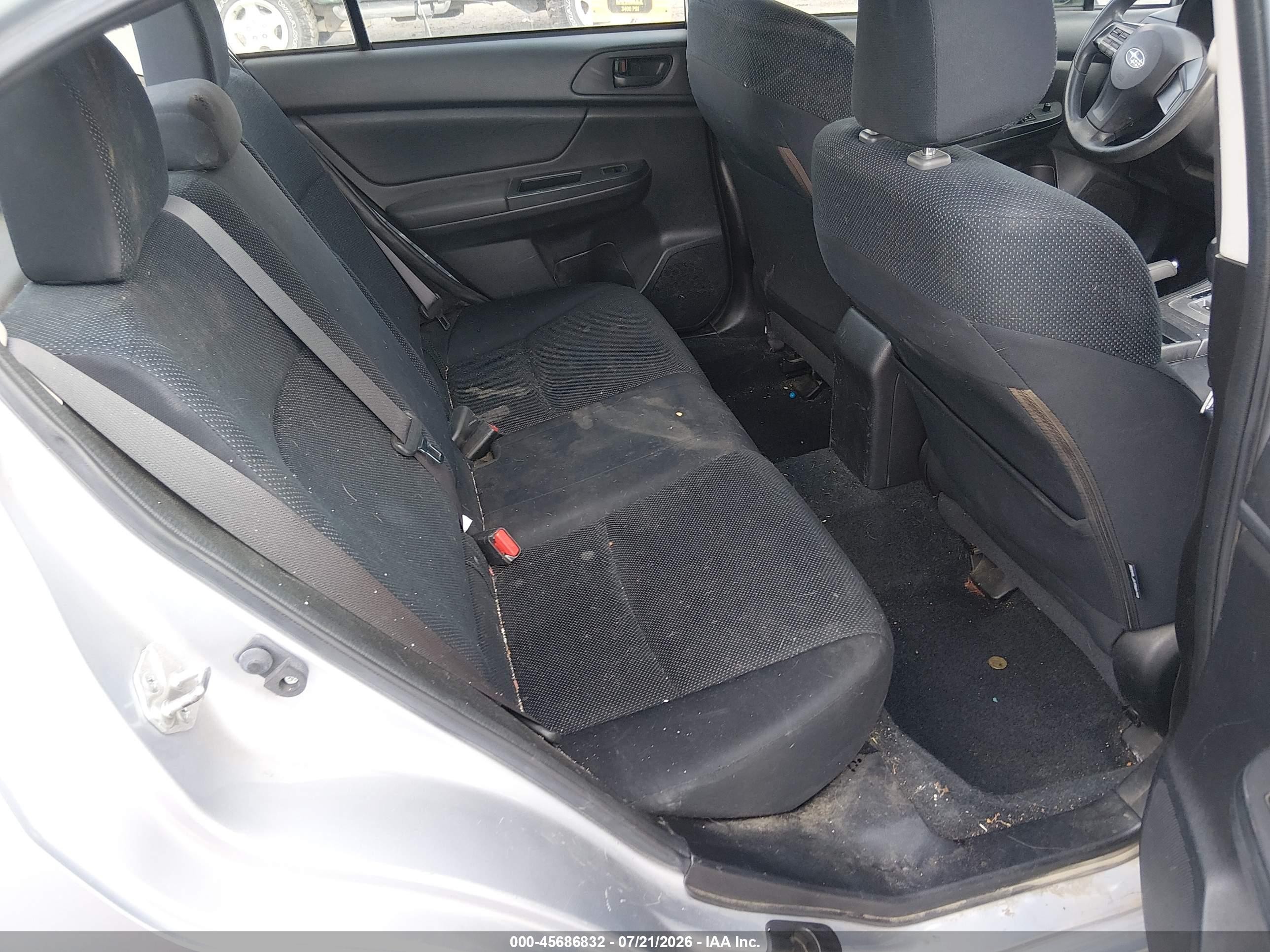 2013 Subaru Impreza 2.0i Black vin: JF1GJAA67DH019419