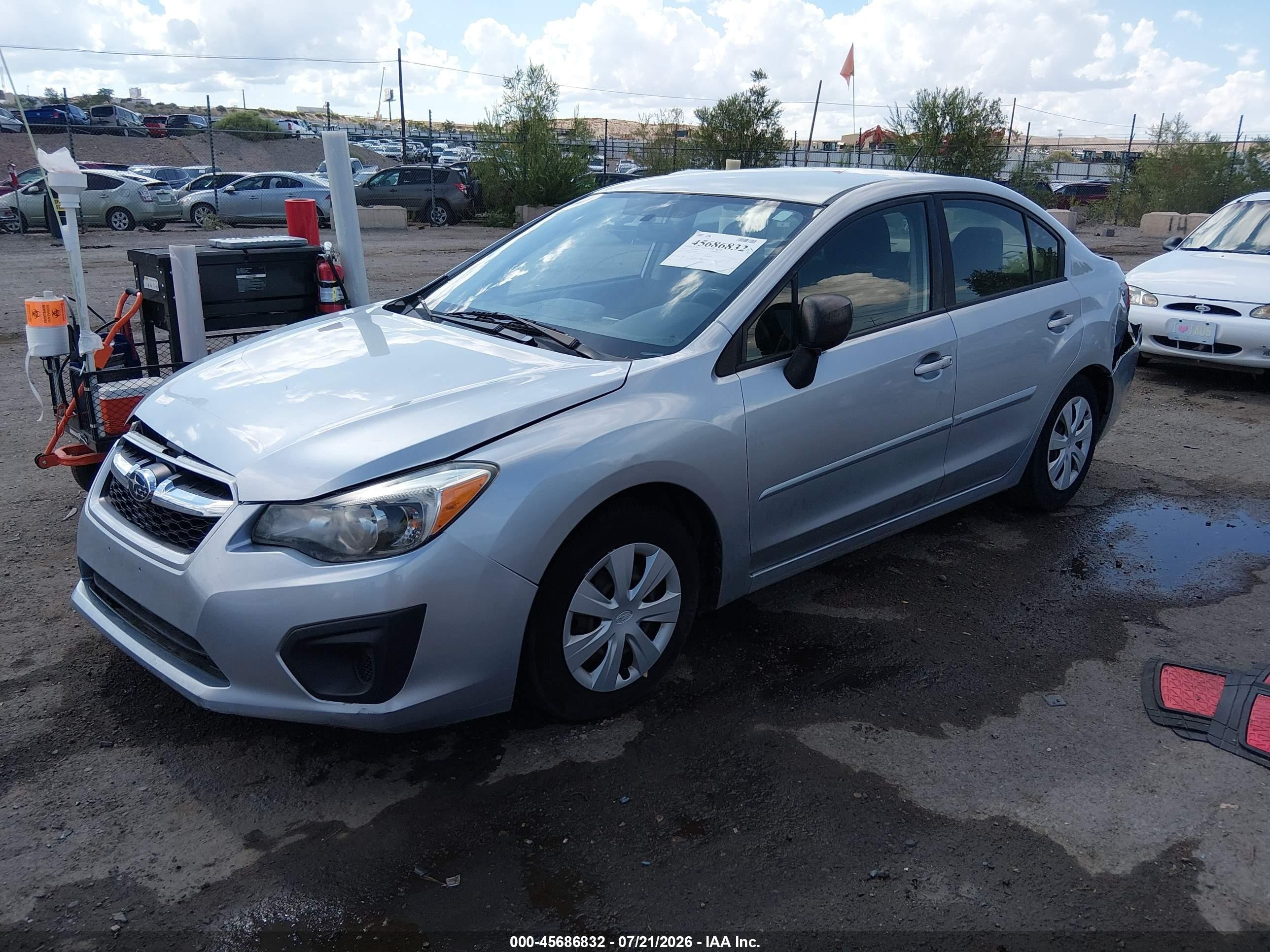 2013 Subaru Impreza 2.0i Black vin: JF1GJAA67DH019419