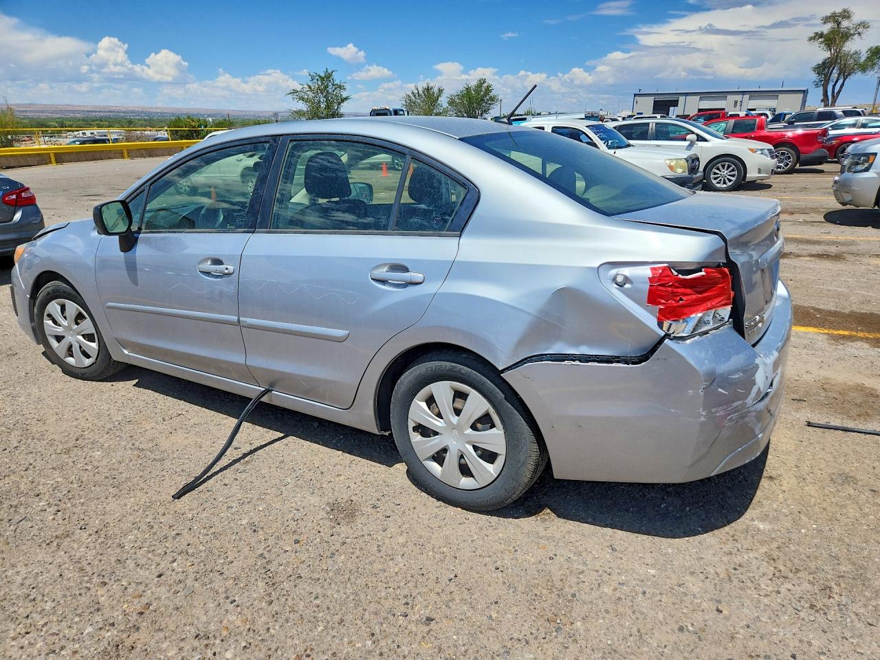 2013 Subaru Impreza Silver vin: JF1GJAA67DH019419