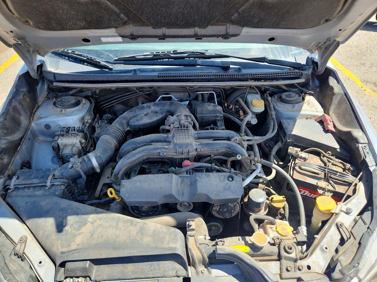 2013 Subaru Impreza Silver vin: JF1GJAA67DH019419