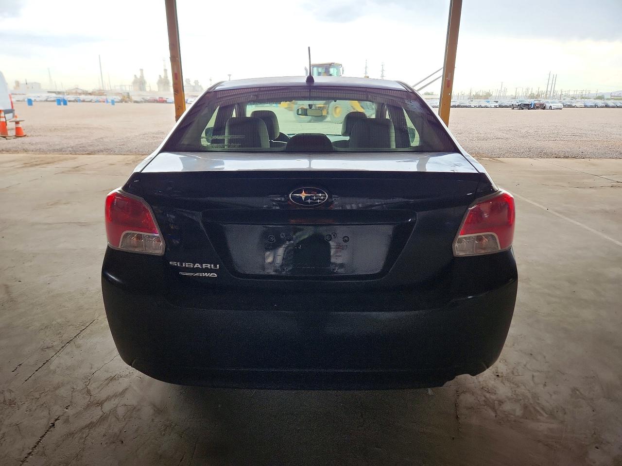 2013 Subaru Impreza Black vin: JF1GJAA67DH025267