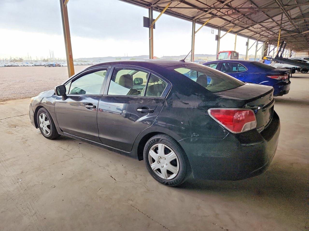 2013 Subaru Impreza Black vin: JF1GJAA67DH025267