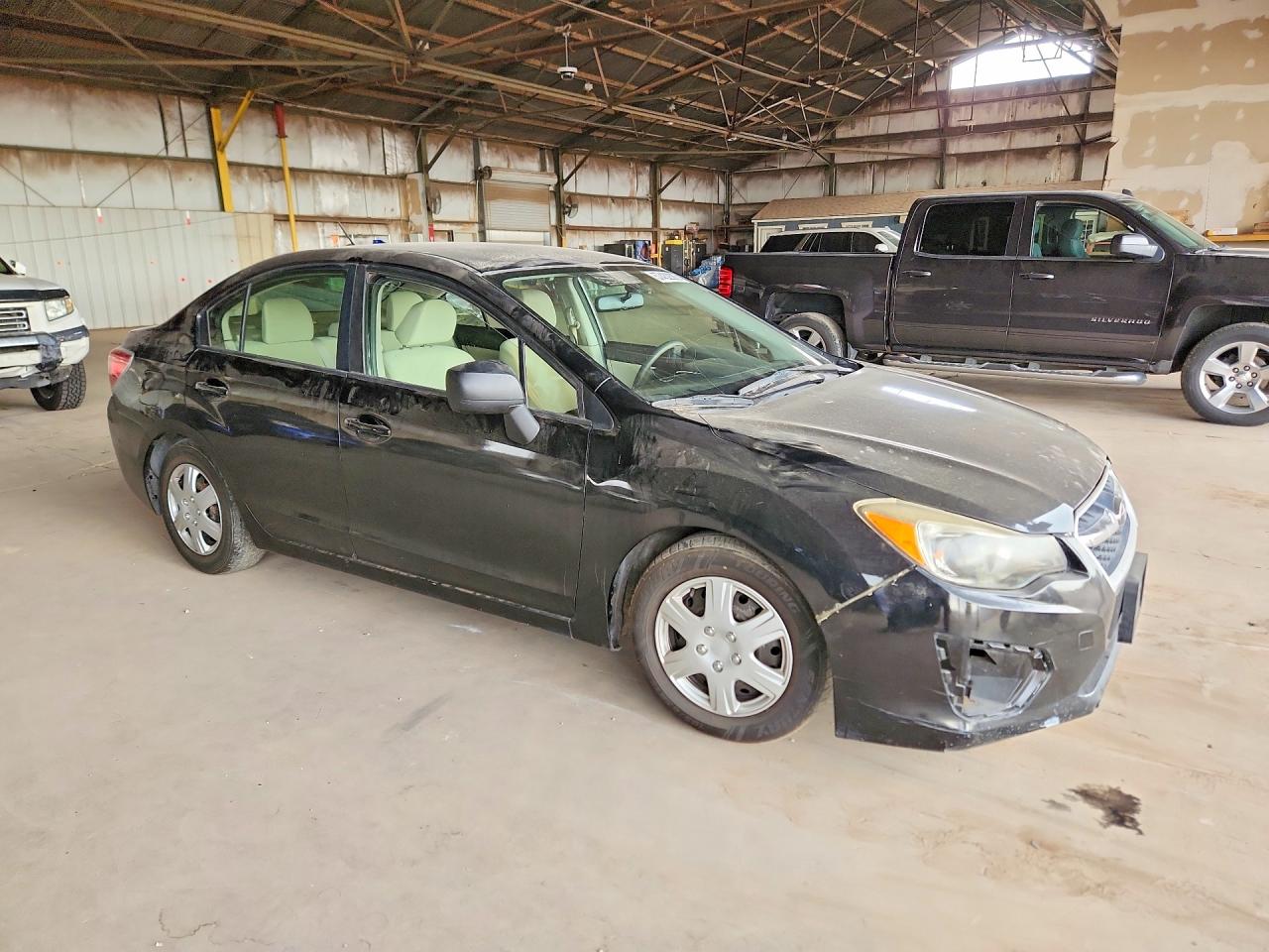 2013 Subaru Impreza Black vin: JF1GJAA67DH025267