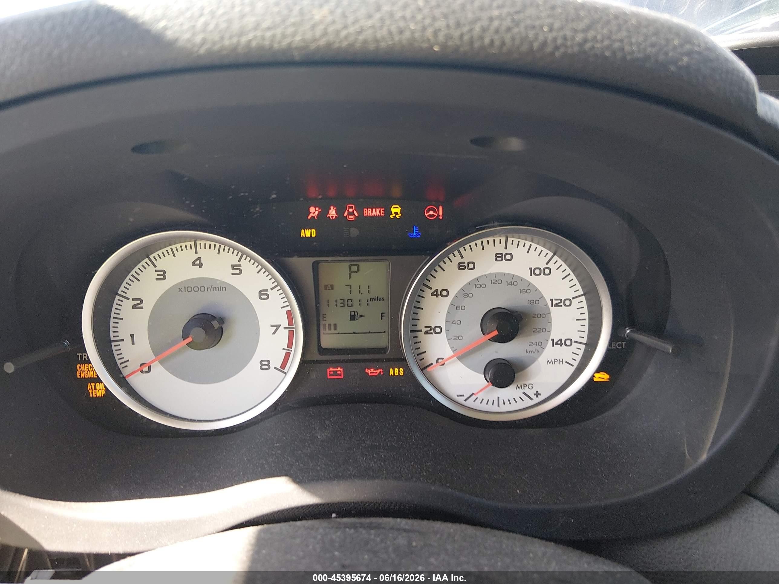 2014 Subaru Impreza 2.0i Blue vin: JF1GJAA67EH006428
