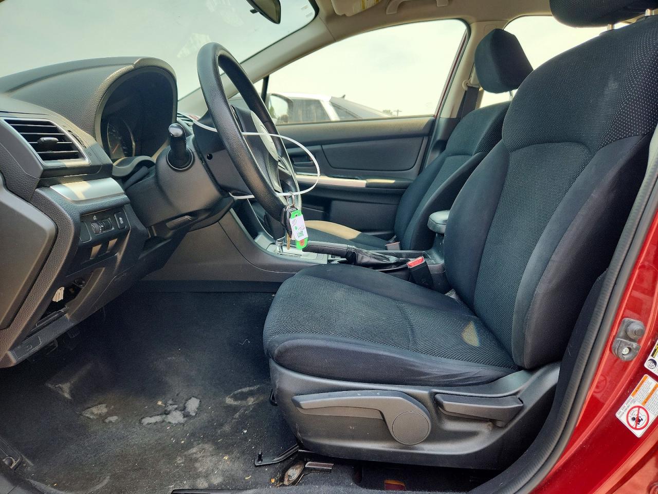 2015 Subaru Impreza Red vin: JF1GJAA67FH013560