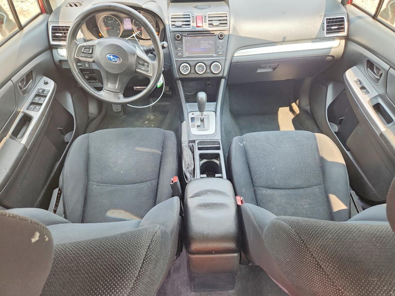 2015 Subaru Impreza Red vin: JF1GJAA67FH013560
