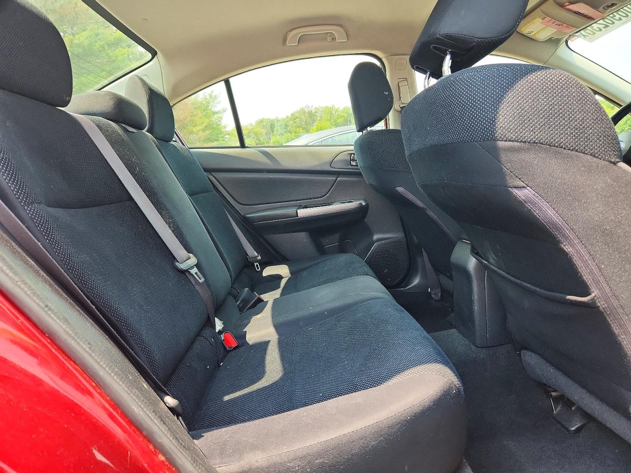 2015 Subaru Impreza Red vin: JF1GJAA67FH013560