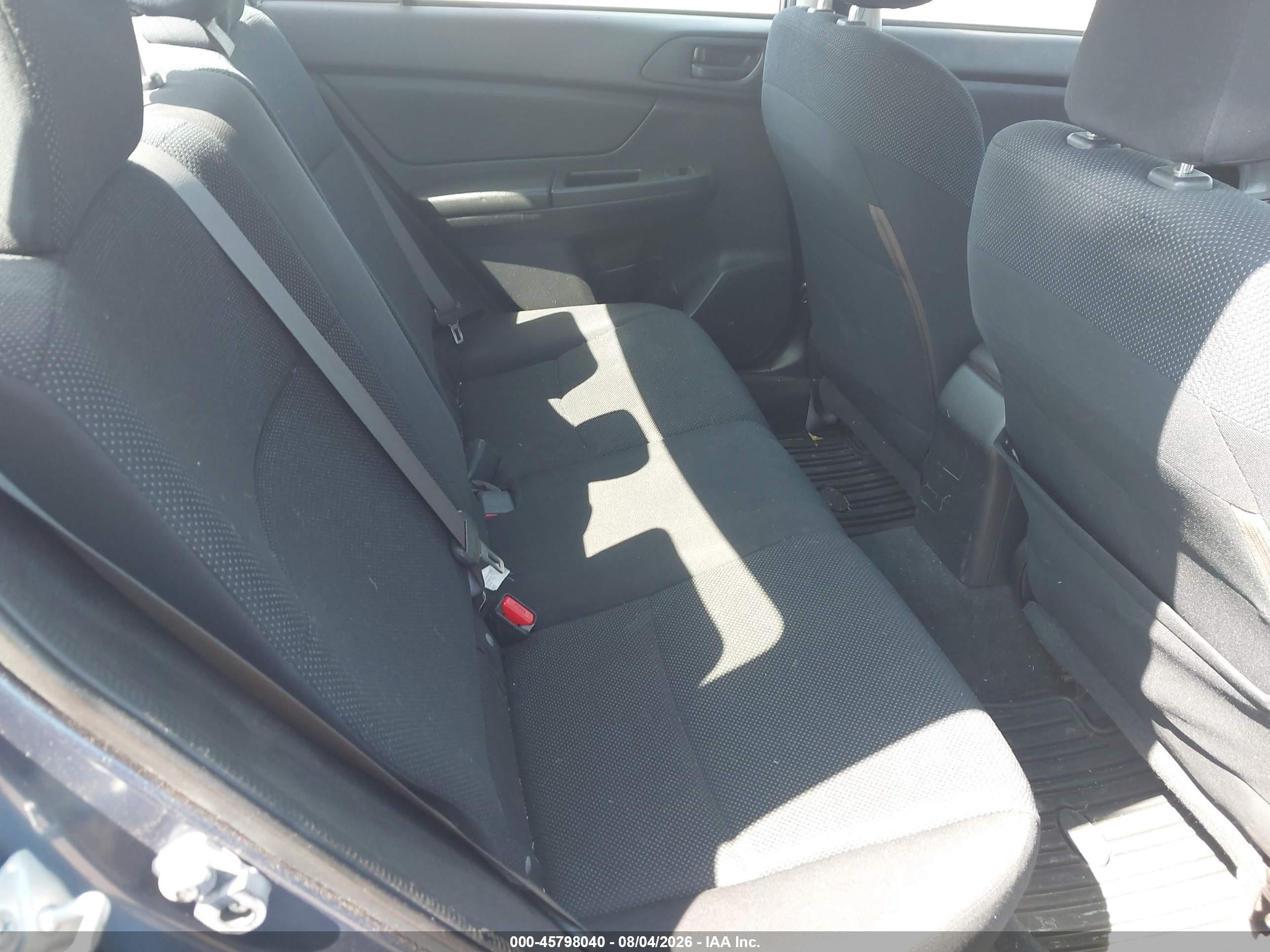 2012 Subaru Impreza 2.0i Синий vin: JF1GJAA68CH010968
