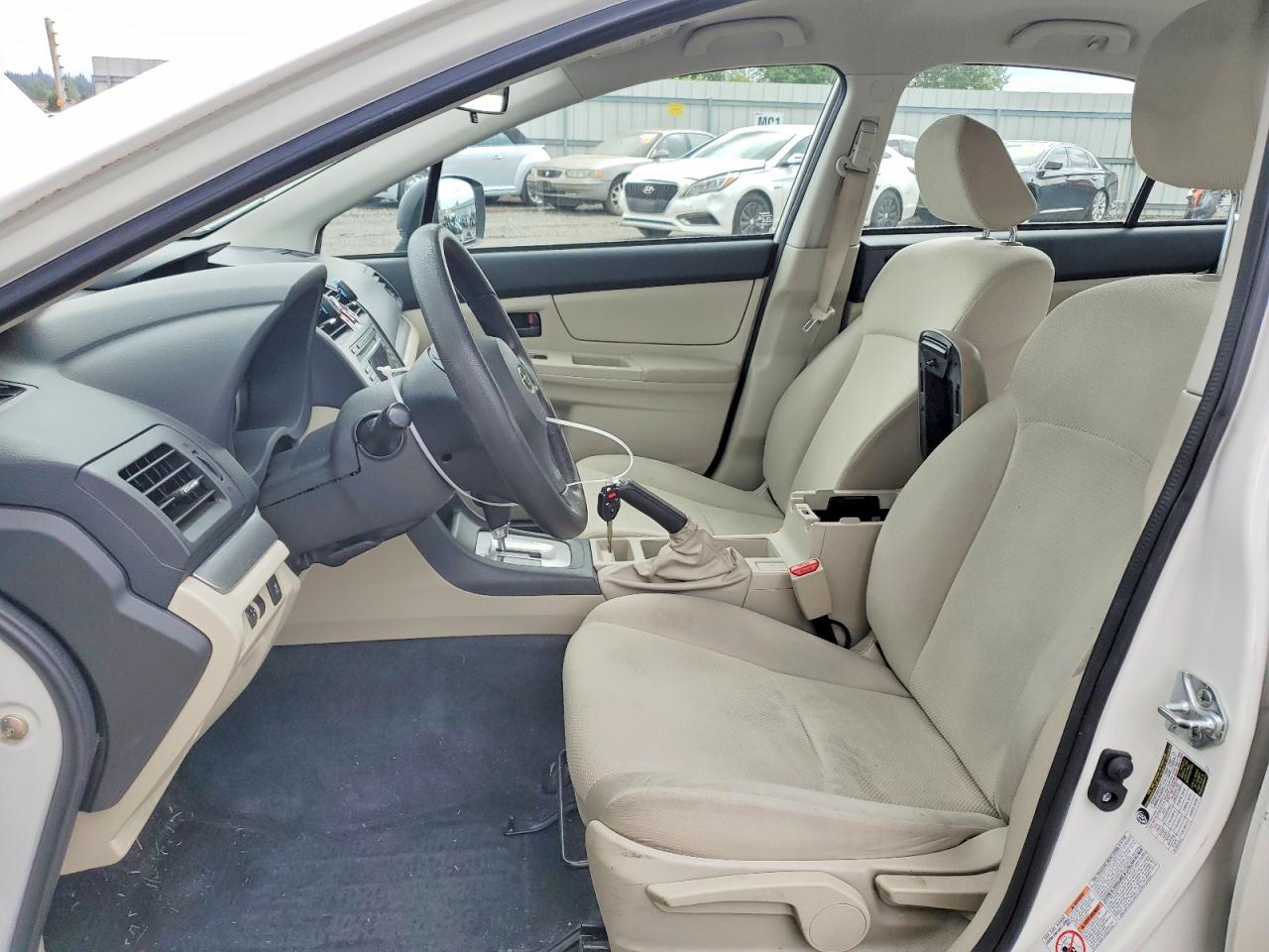2012 Subaru Impreza Белый vin: JF1GJAA68CH012350