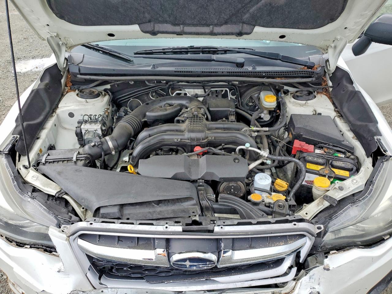2012 Subaru Impreza Белый vin: JF1GJAA68CH012350