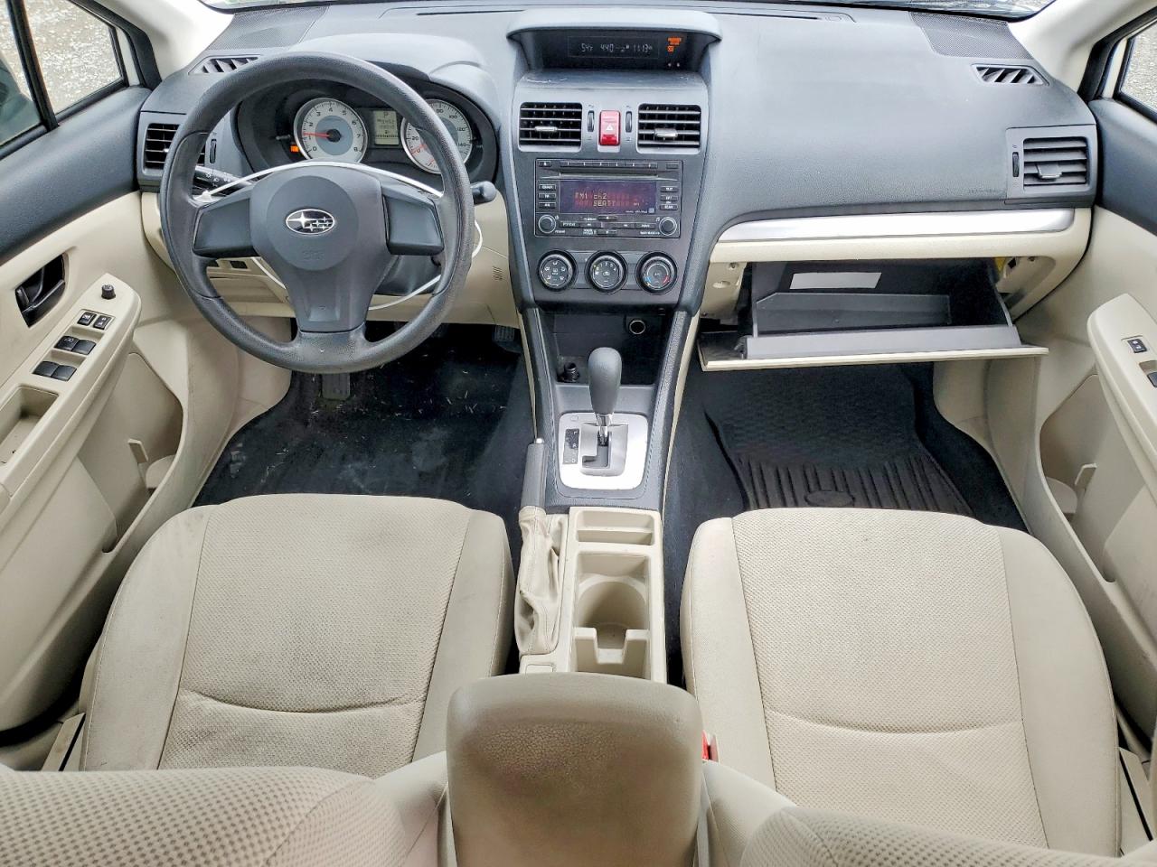 2012 Subaru Impreza Белый vin: JF1GJAA68CH012350