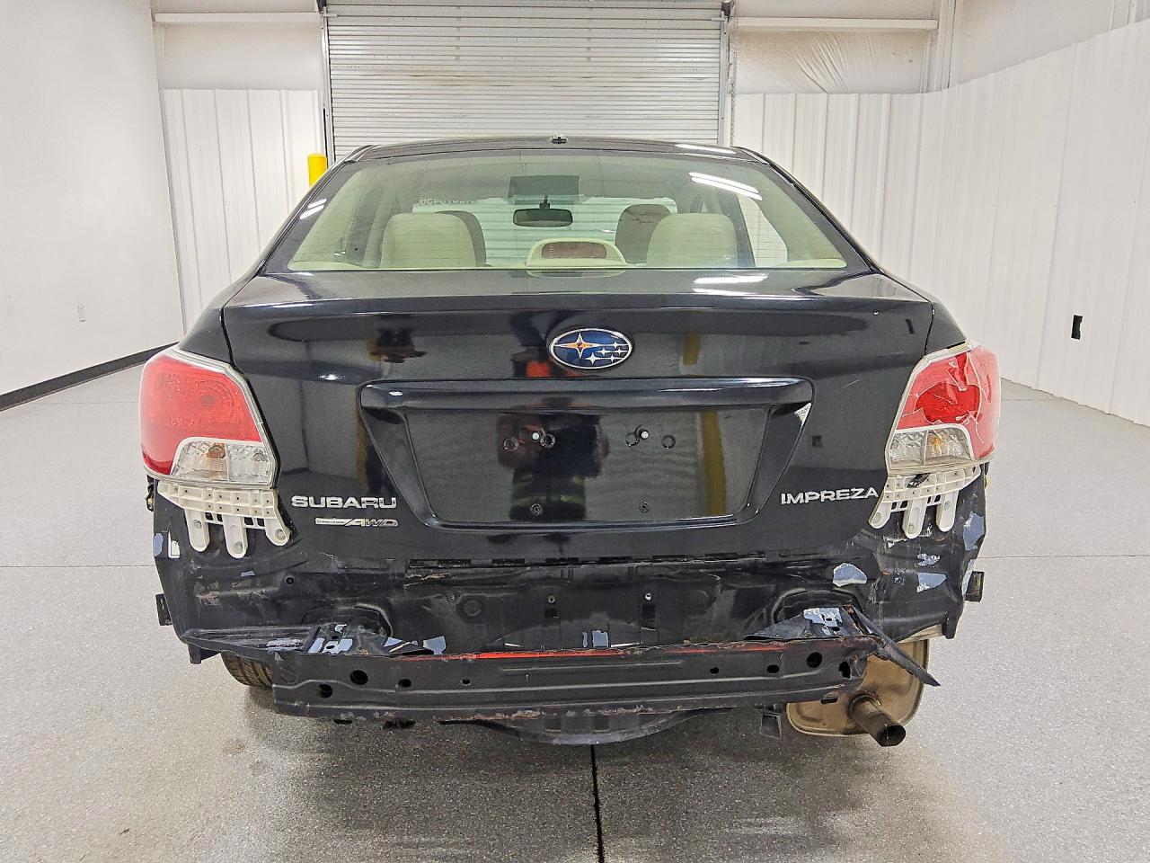 2014 Subaru Impreza Black vin: JF1GJAA68EG021820