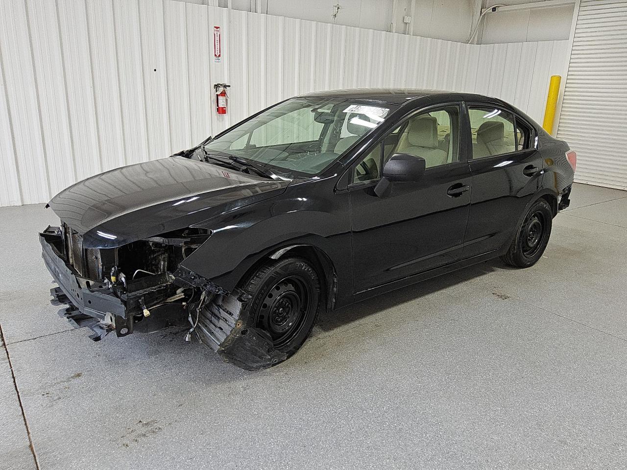 2014 Subaru Impreza Black vin: JF1GJAA68EG021820 Damage: Grille, Missing, Replacement Required