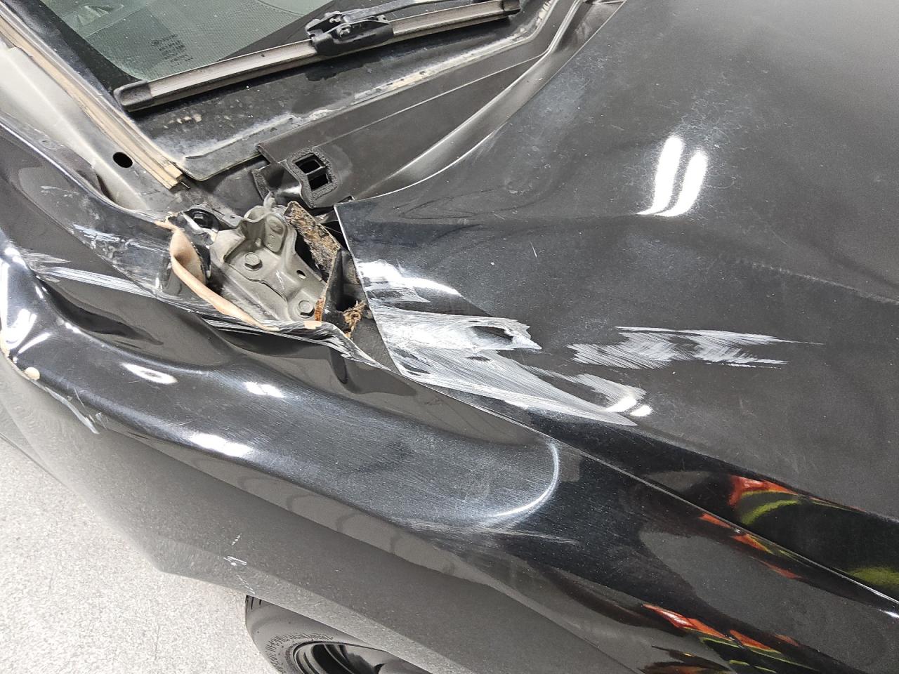 2014 Subaru Impreza Black vin: JF1GJAA68EG021820 Damage: Hood, Dent(S) W/ Paint Dmg, 8 To 9 Inches