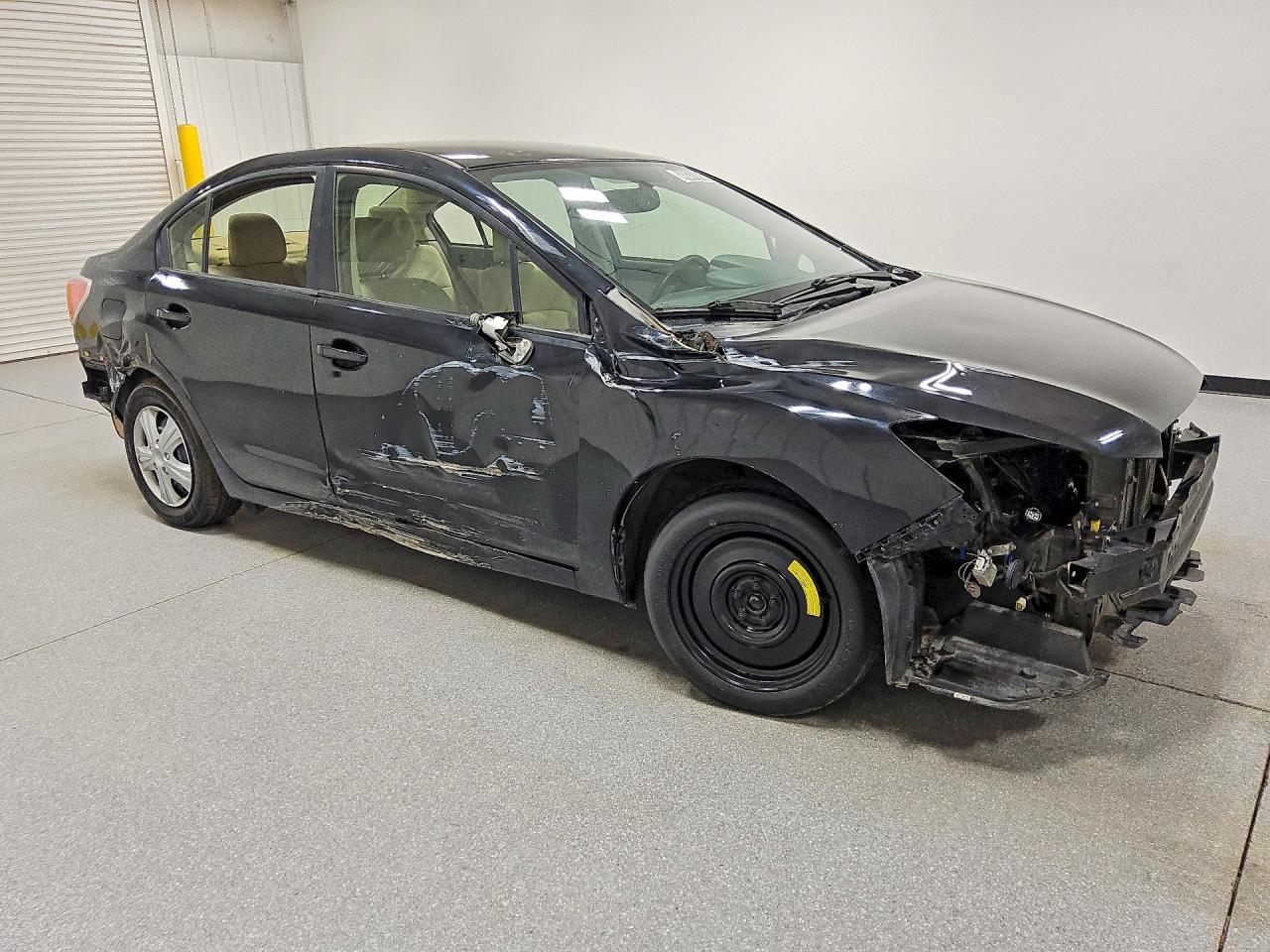 2014 Subaru Impreza Black vin: JF1GJAA68EG021820