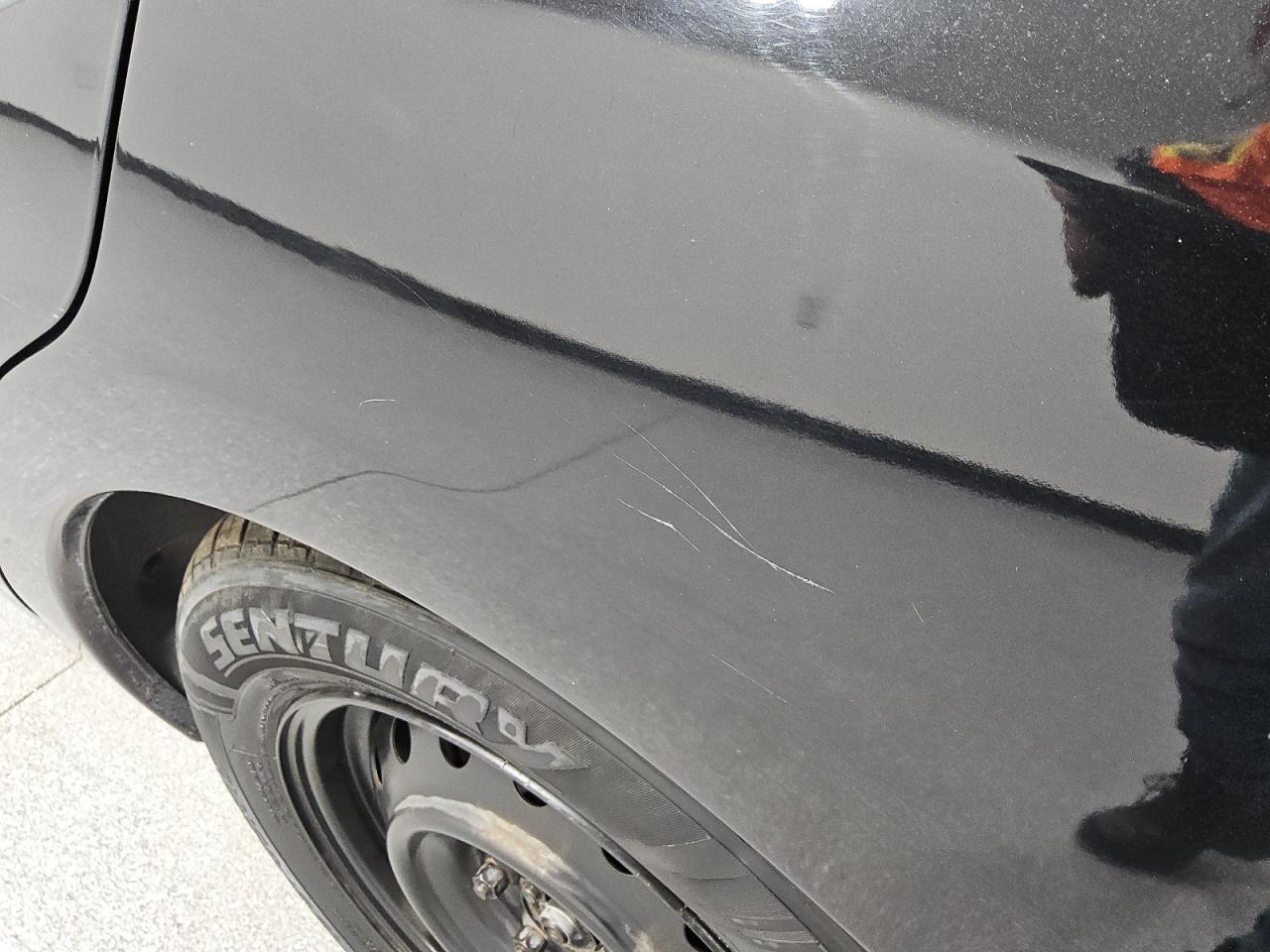 2014 Subaru Impreza Black vin: JF1GJAA68EG021820 Damage: Left Qtr Panel, Multiple Scratches Heavy, 3