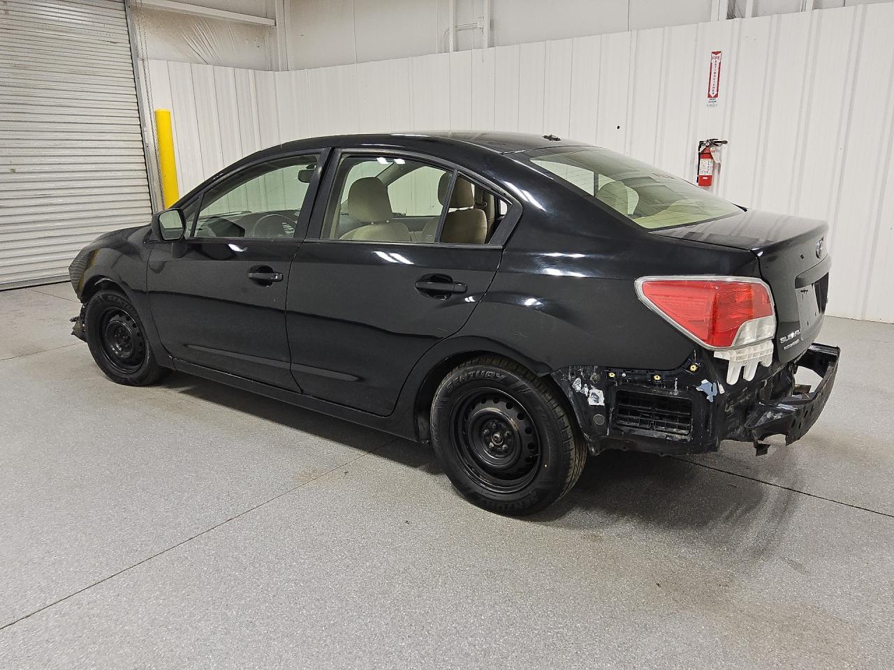 2014 Subaru Impreza Black vin: JF1GJAA68EG021820 Damage: Left Rear Door, Multiple Scratches Heavy, 2