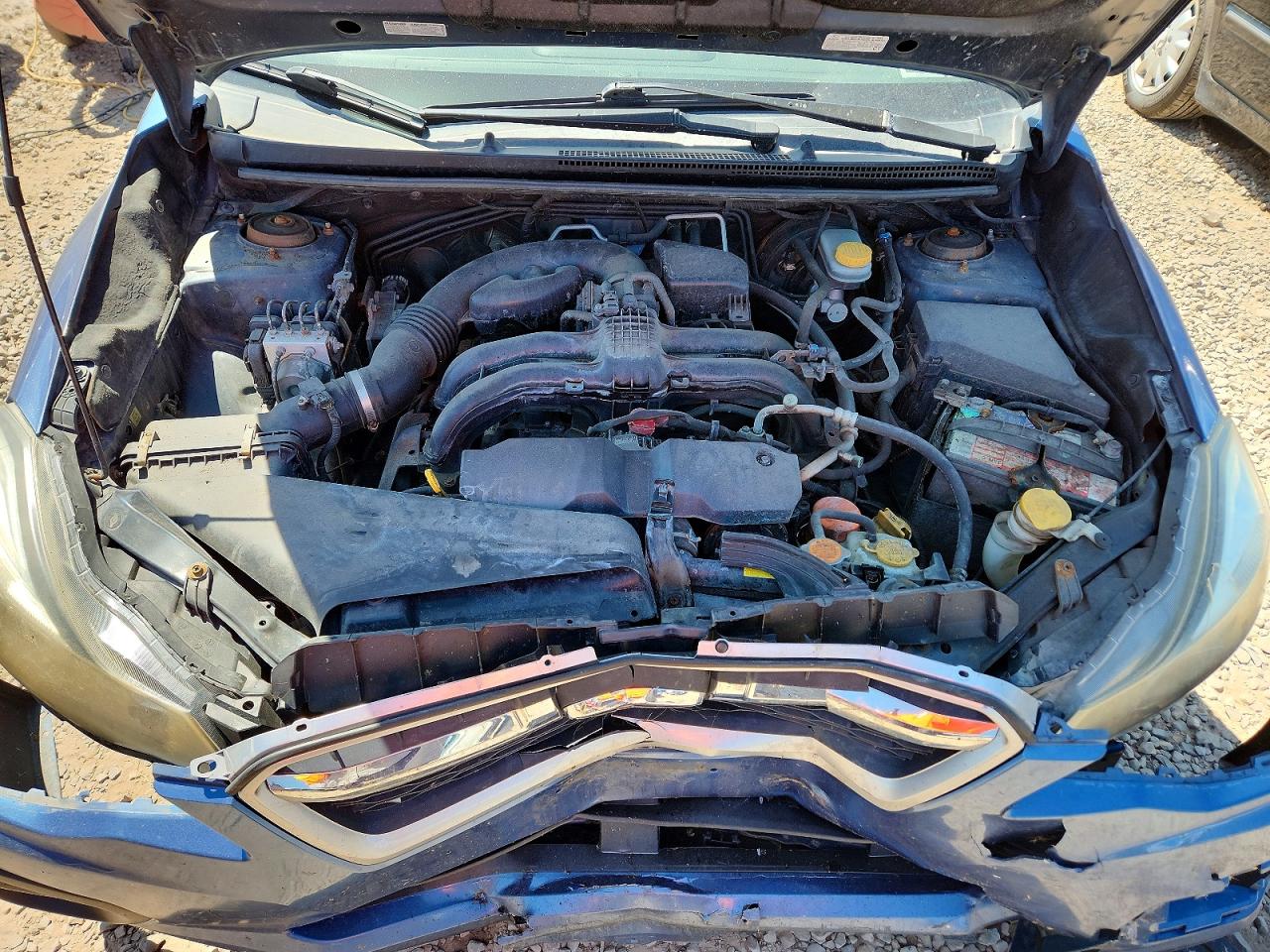 2014 Subaru Impreza Blue vin: JF1GJAA68EH010911