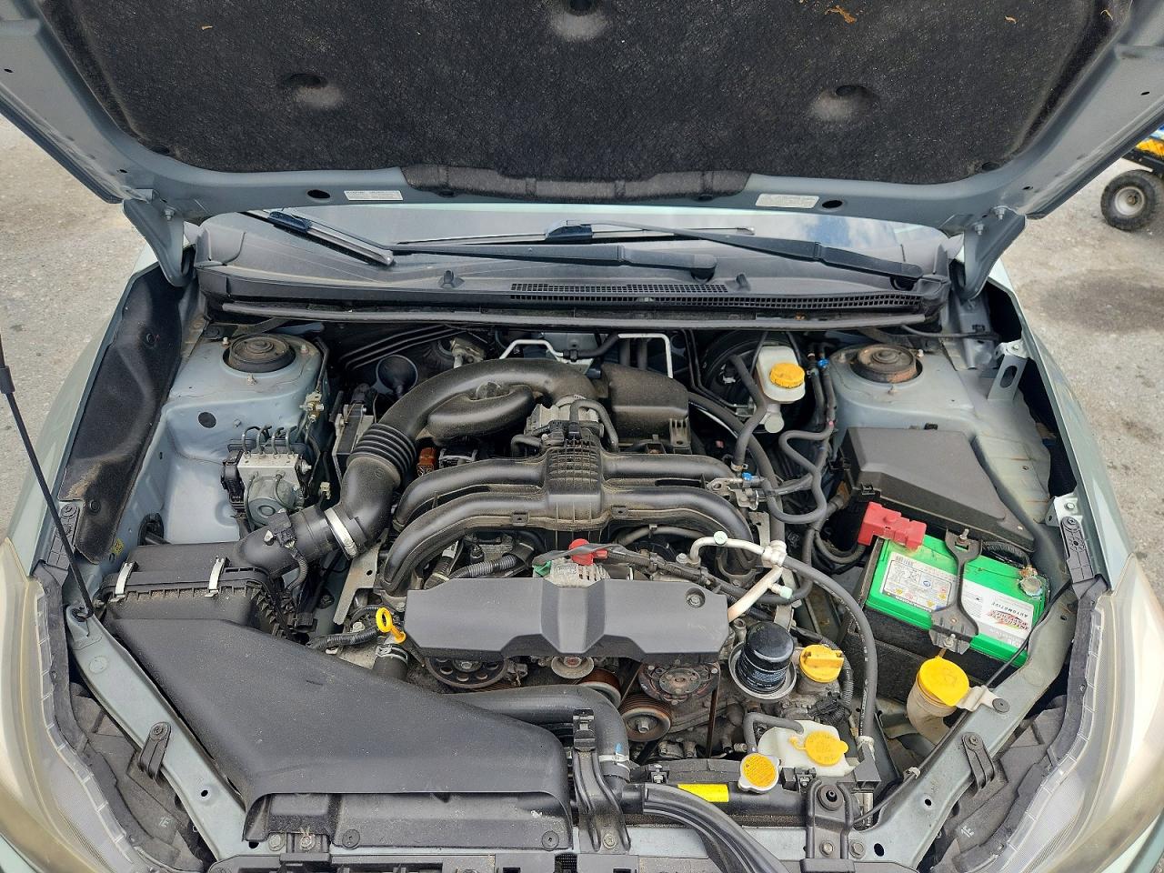2014 Subaru Impreza Green vin: JF1GJAA68EH020175