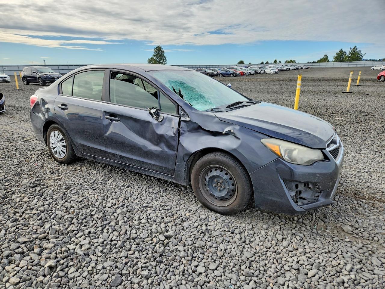 2015 Subaru Impreza Charcoal vin: JF1GJAA68FG004064