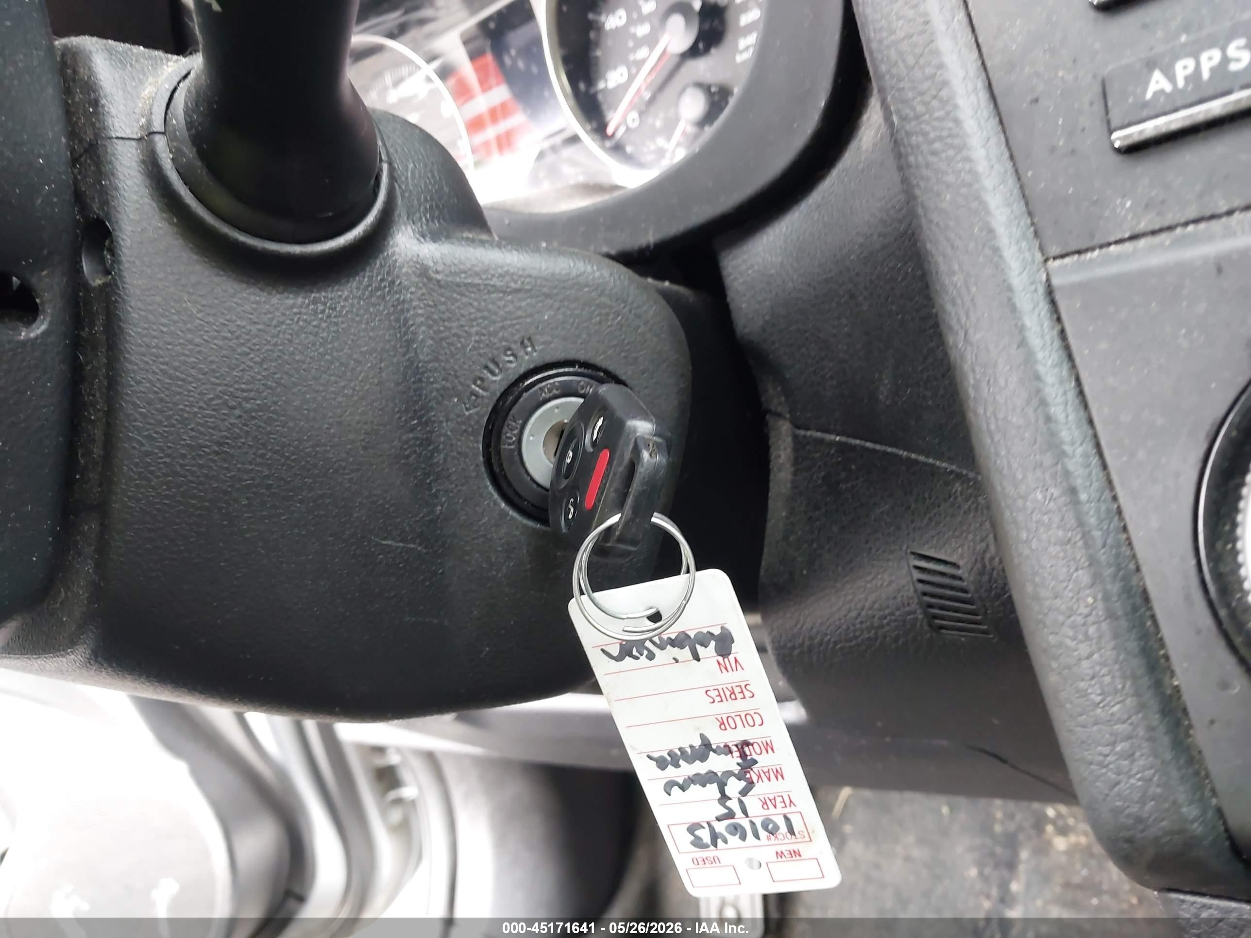 2015 Subaru Impreza 2.0i Silver vin: JF1GJAA68FH002163
