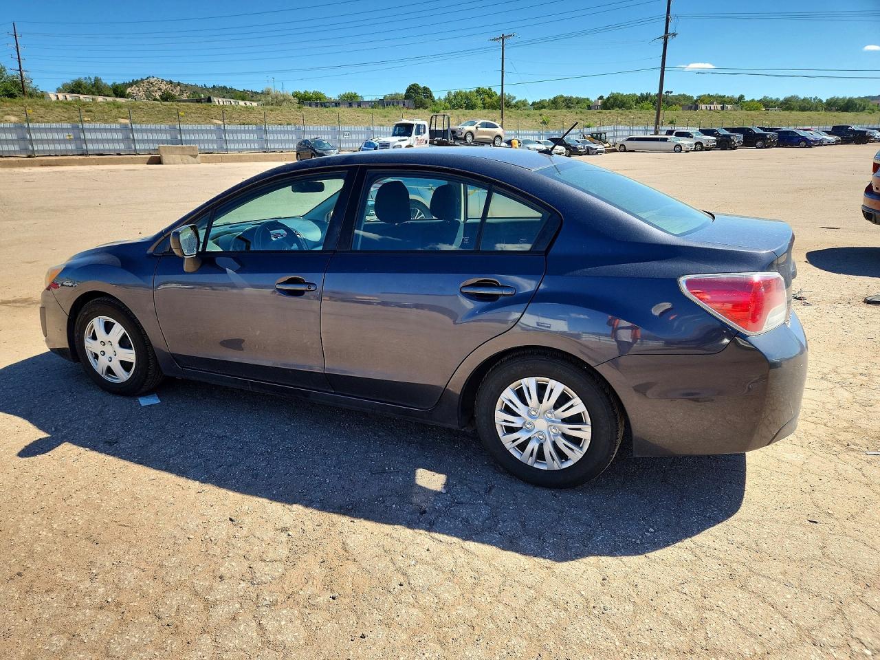 2013 Subaru Impreza Blue vin: JF1GJAA69DH010768