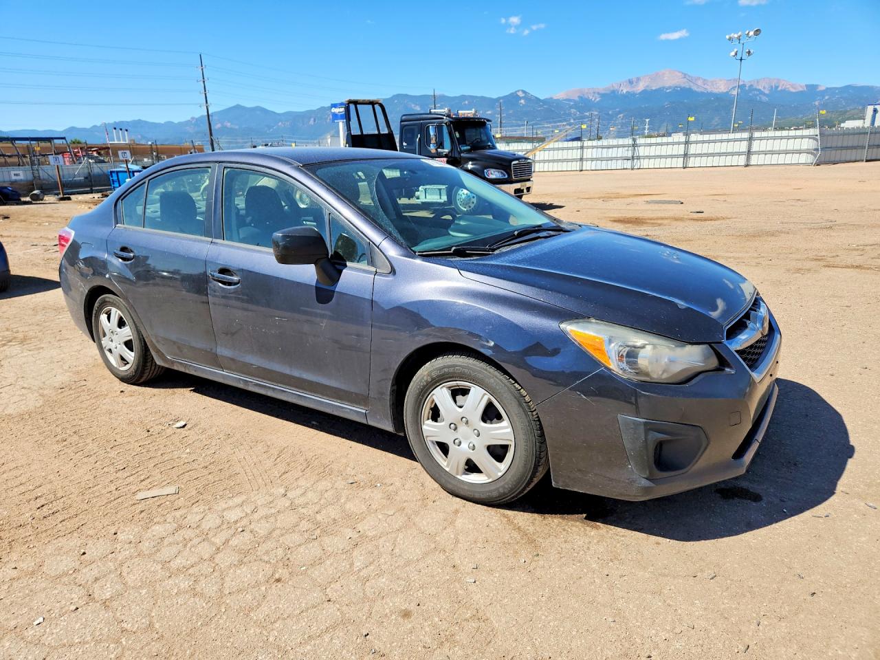 2013 Subaru Impreza Blue vin: JF1GJAA69DH010768
