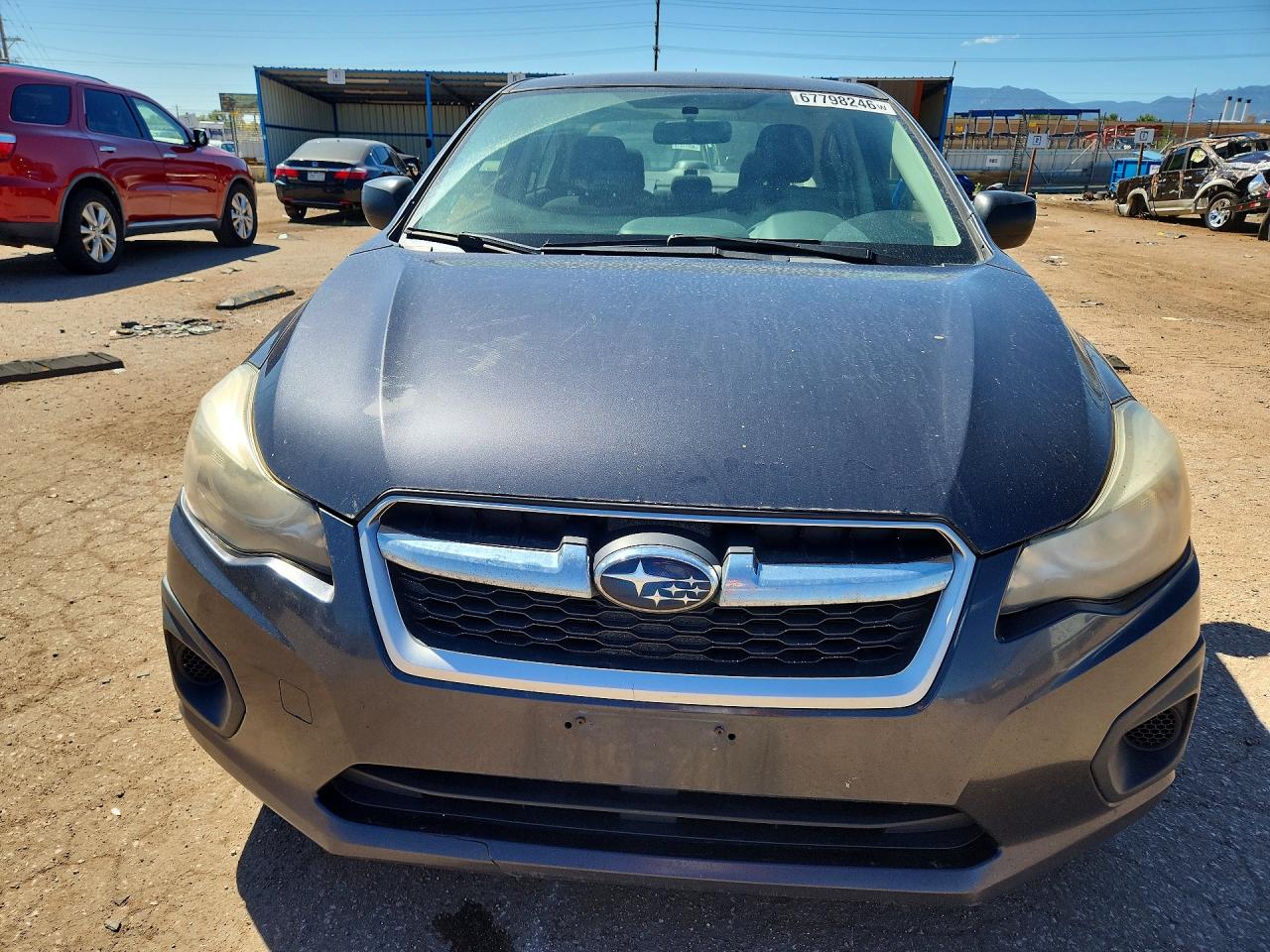 2013 Subaru Impreza Blue vin: JF1GJAA69DH010768