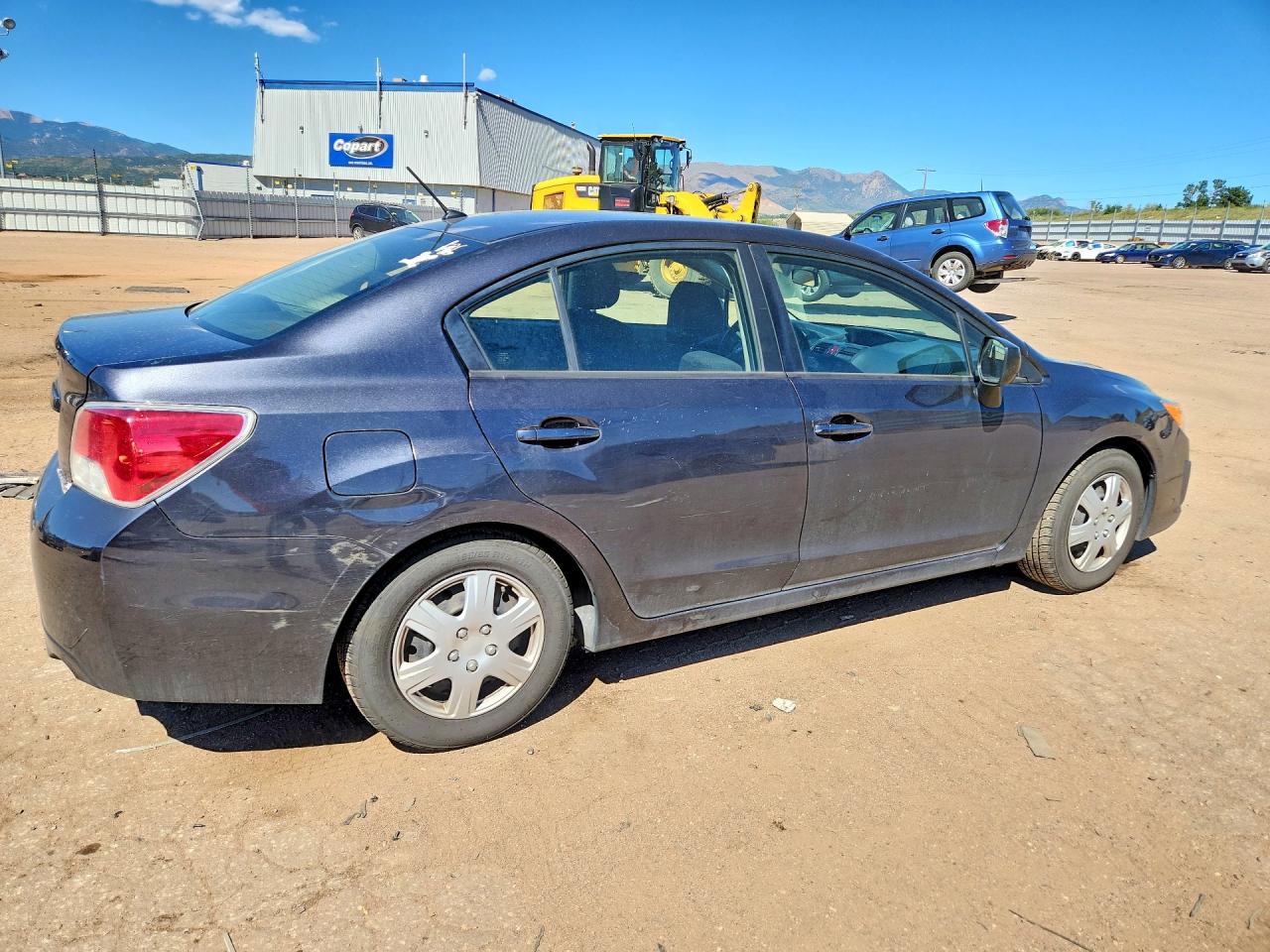 2013 Subaru Impreza Blue vin: JF1GJAA69DH010768