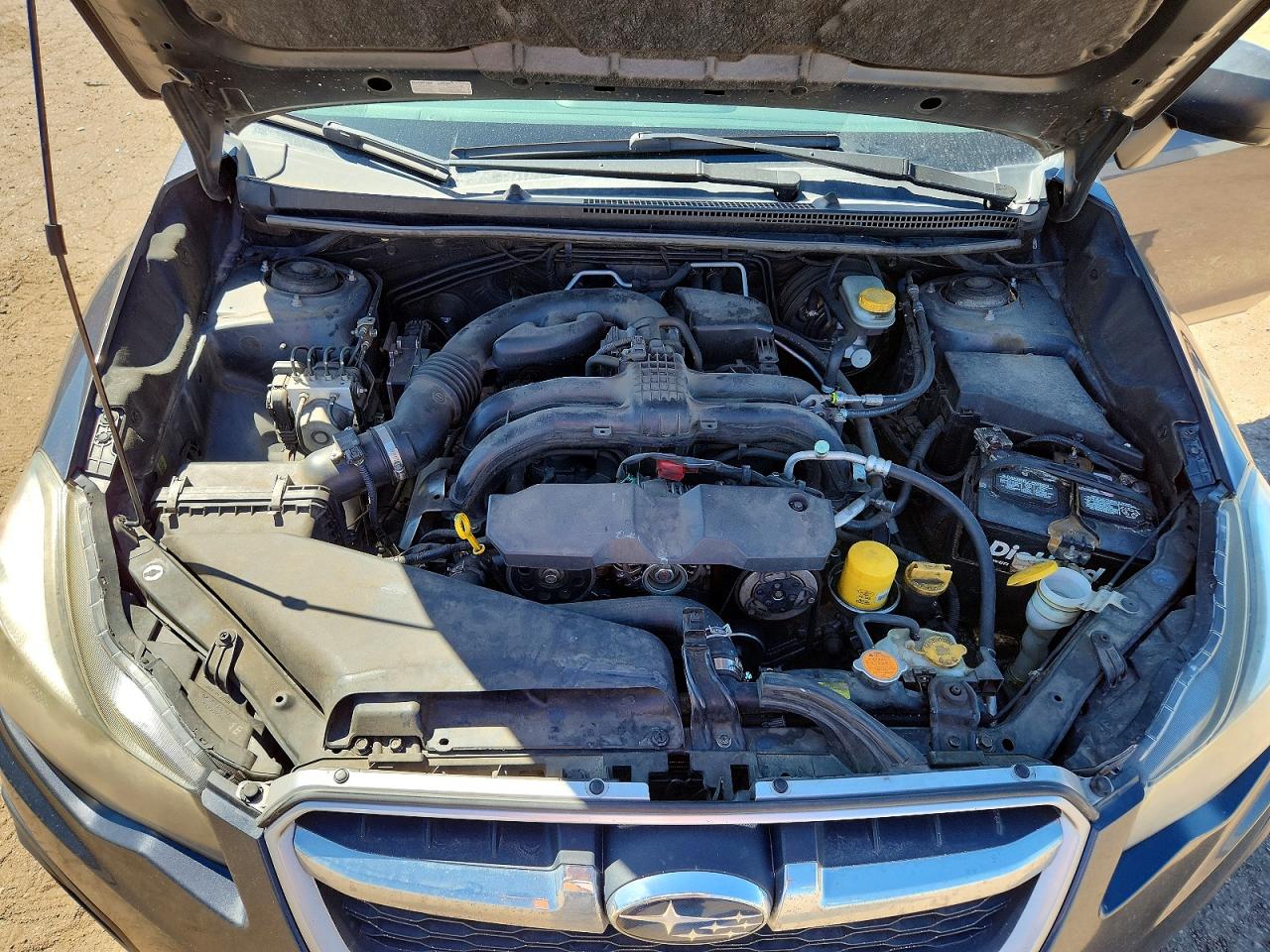 2013 Subaru Impreza Blue vin: JF1GJAA69DH010768