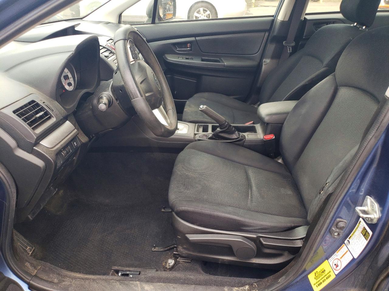 2014 Subaru Impreza Синий vin: JF1GJAA69EH022162