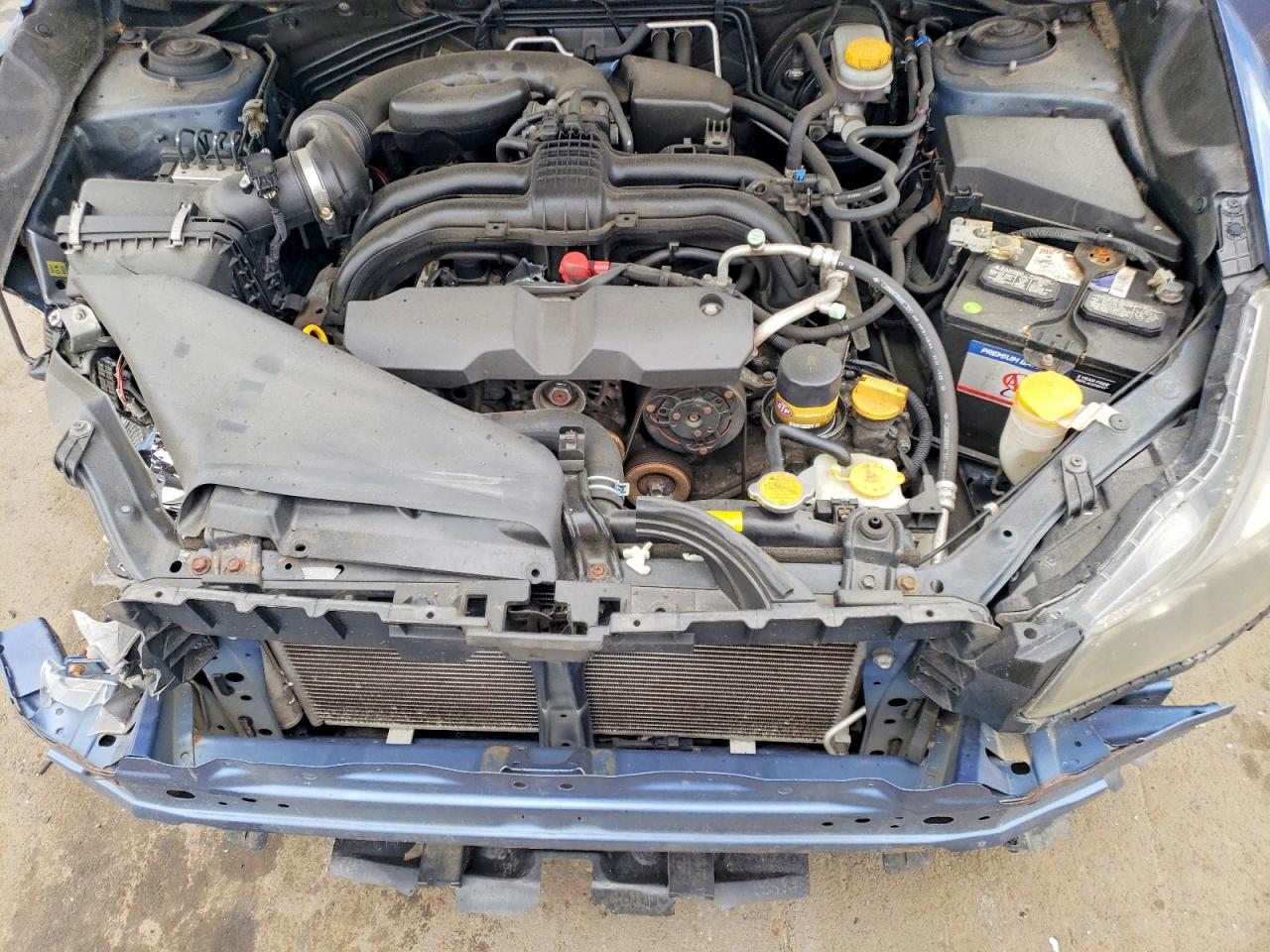 2014 Subaru Impreza Синий vin: JF1GJAA69EH022162