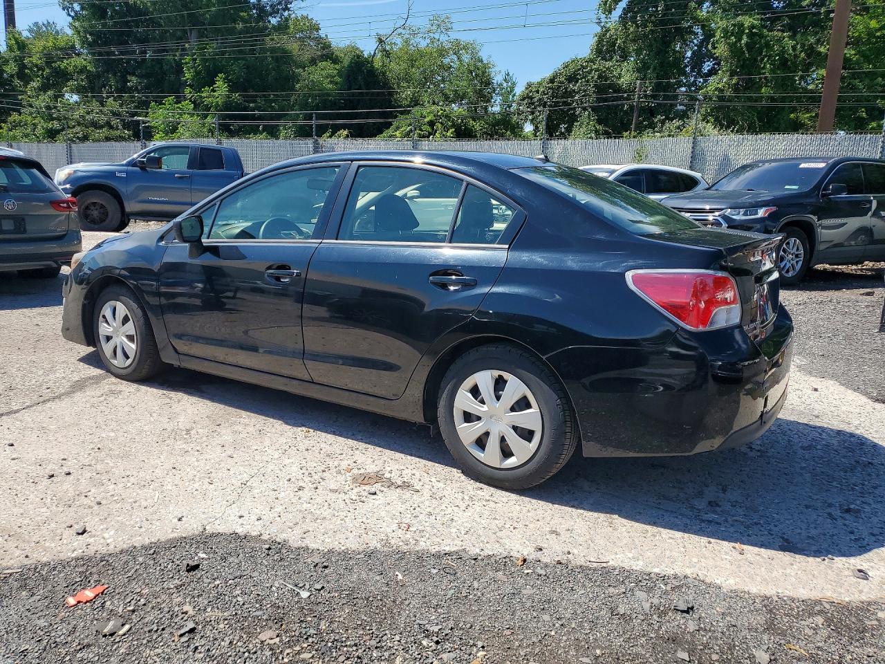 2015 Subaru Impreza Черный vin: JF1GJAA69FH020753
