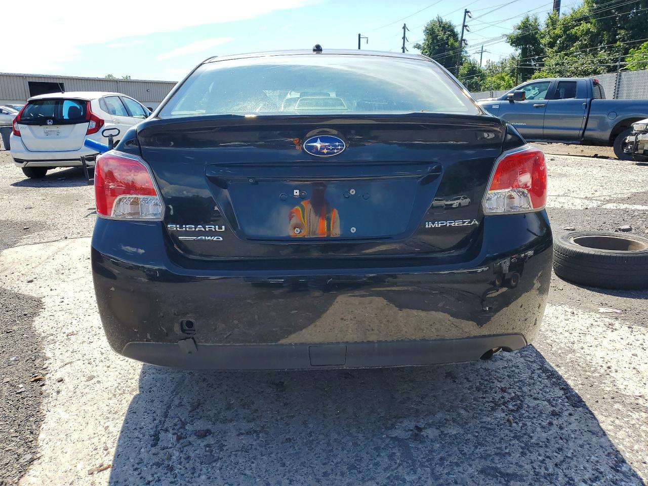 2015 Subaru Impreza Черный vin: JF1GJAA69FH020753