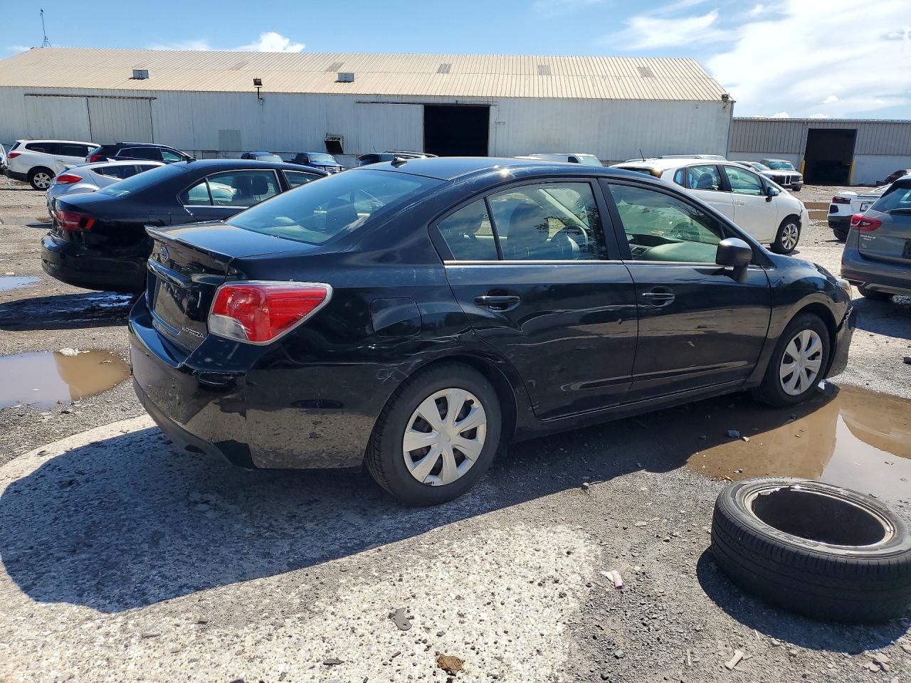 2015 Subaru Impreza Черный vin: JF1GJAA69FH020753