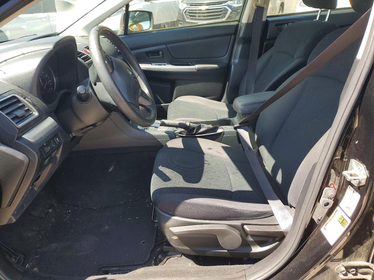 2015 Subaru Impreza Черный vin: JF1GJAA69FH020753