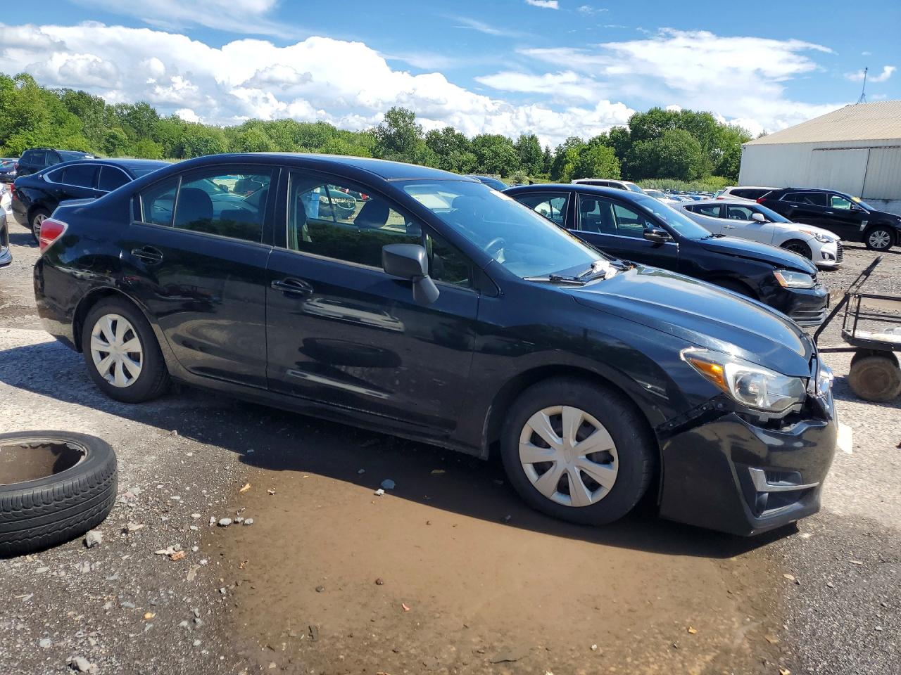 2015 Subaru Impreza Черный vin: JF1GJAA69FH020753