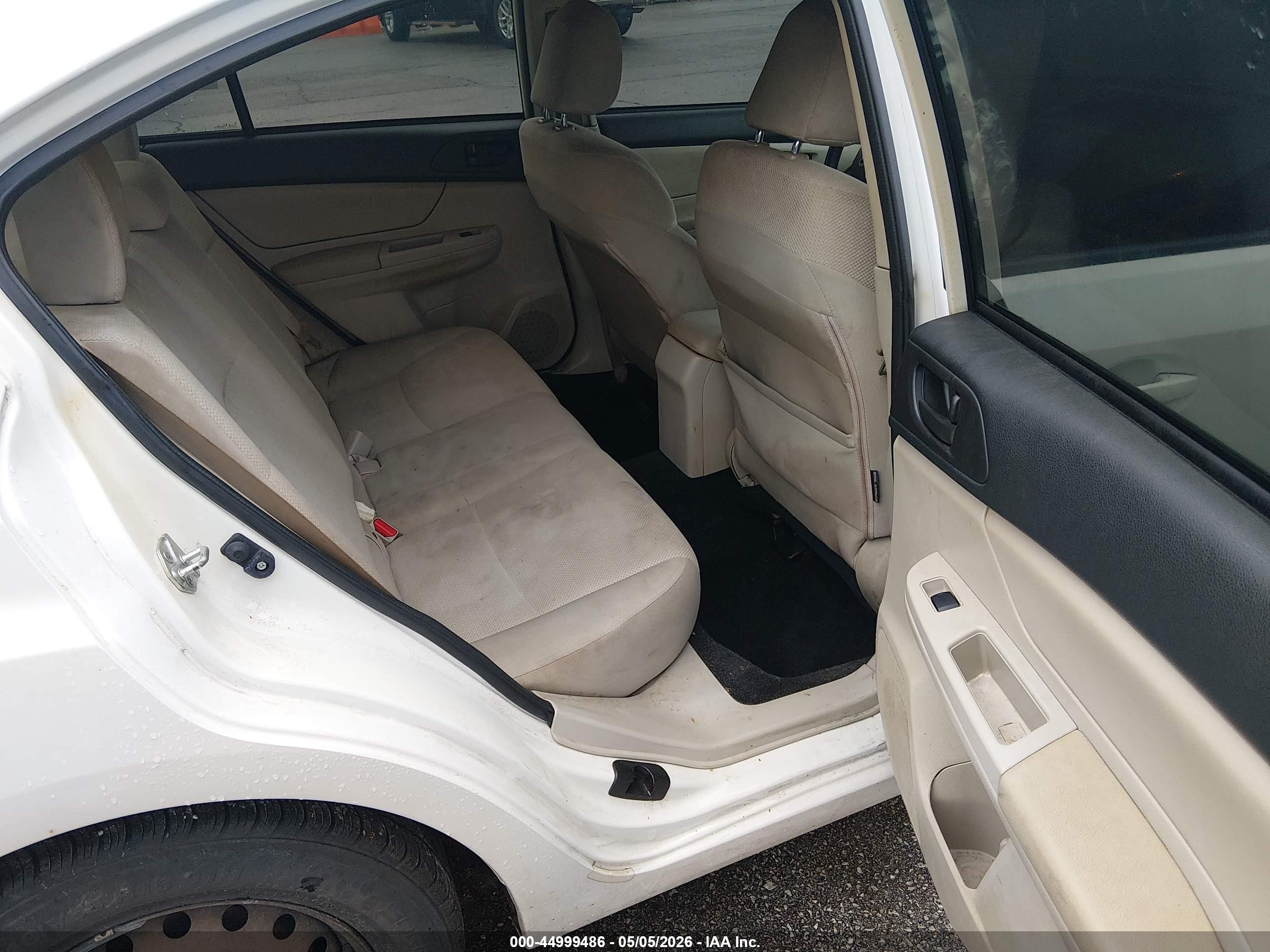 2012 Subaru Impreza 2.0i Белый vin: JF1GJAA6XCH013323